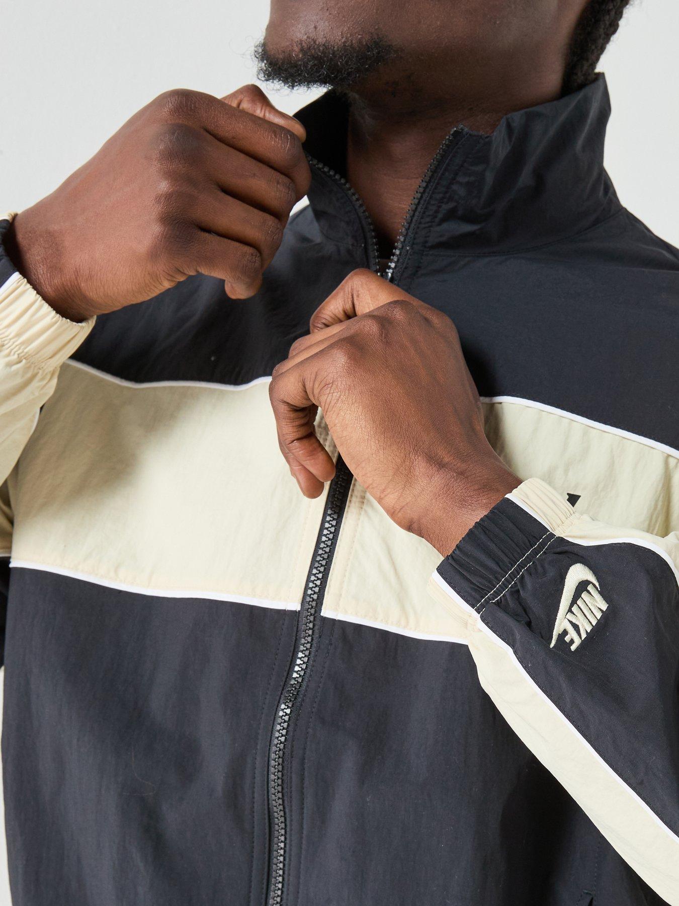 Image 6 of 6 of Nike Mens Club Lightweight Full Zip Jacket CTB - Black