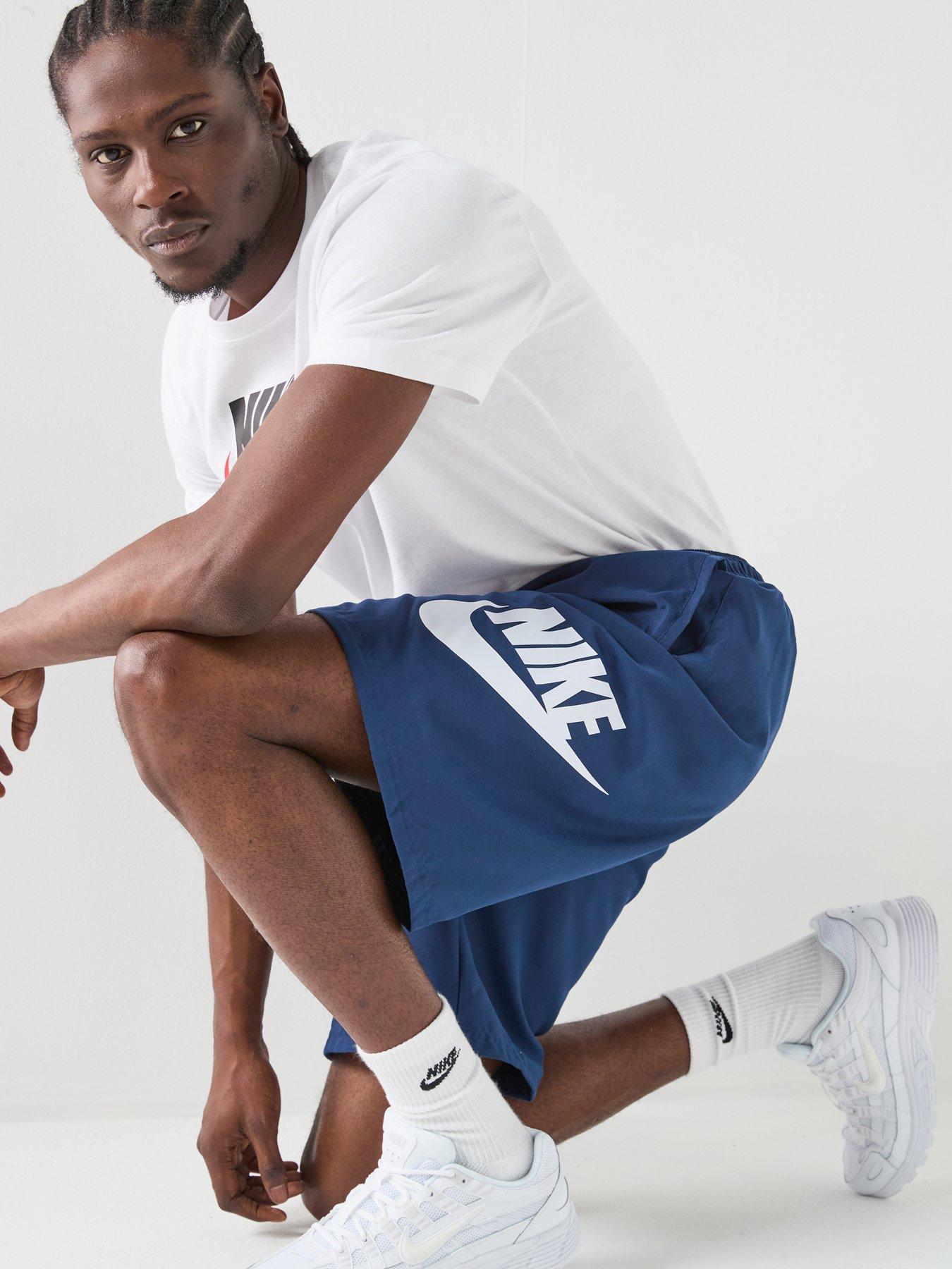 Image 4 of 6 of Nike Mens Club Woven Shorts - Navy
