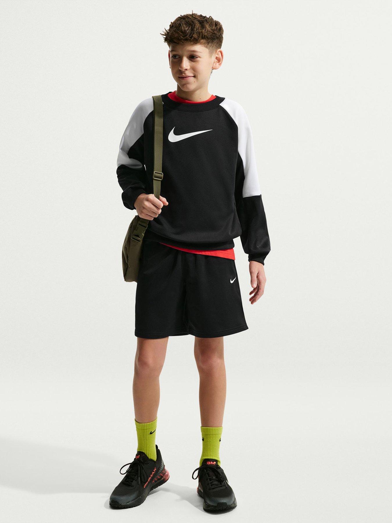 Nike Big Kids Sportswear Tracksuit Crew - Black