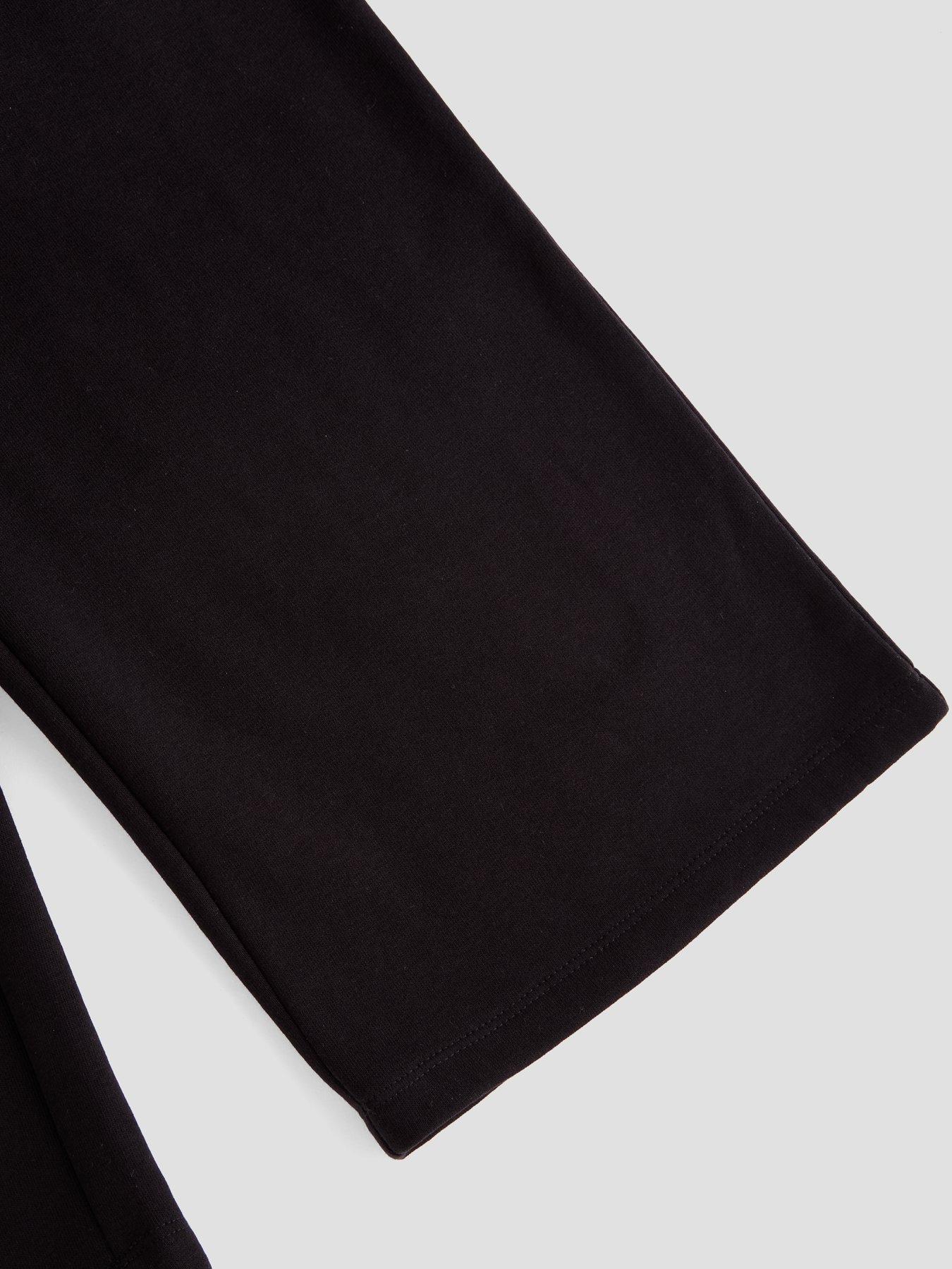 Image 4 of 4 of The Very Collection Girls Wide Leg Jogger - Black