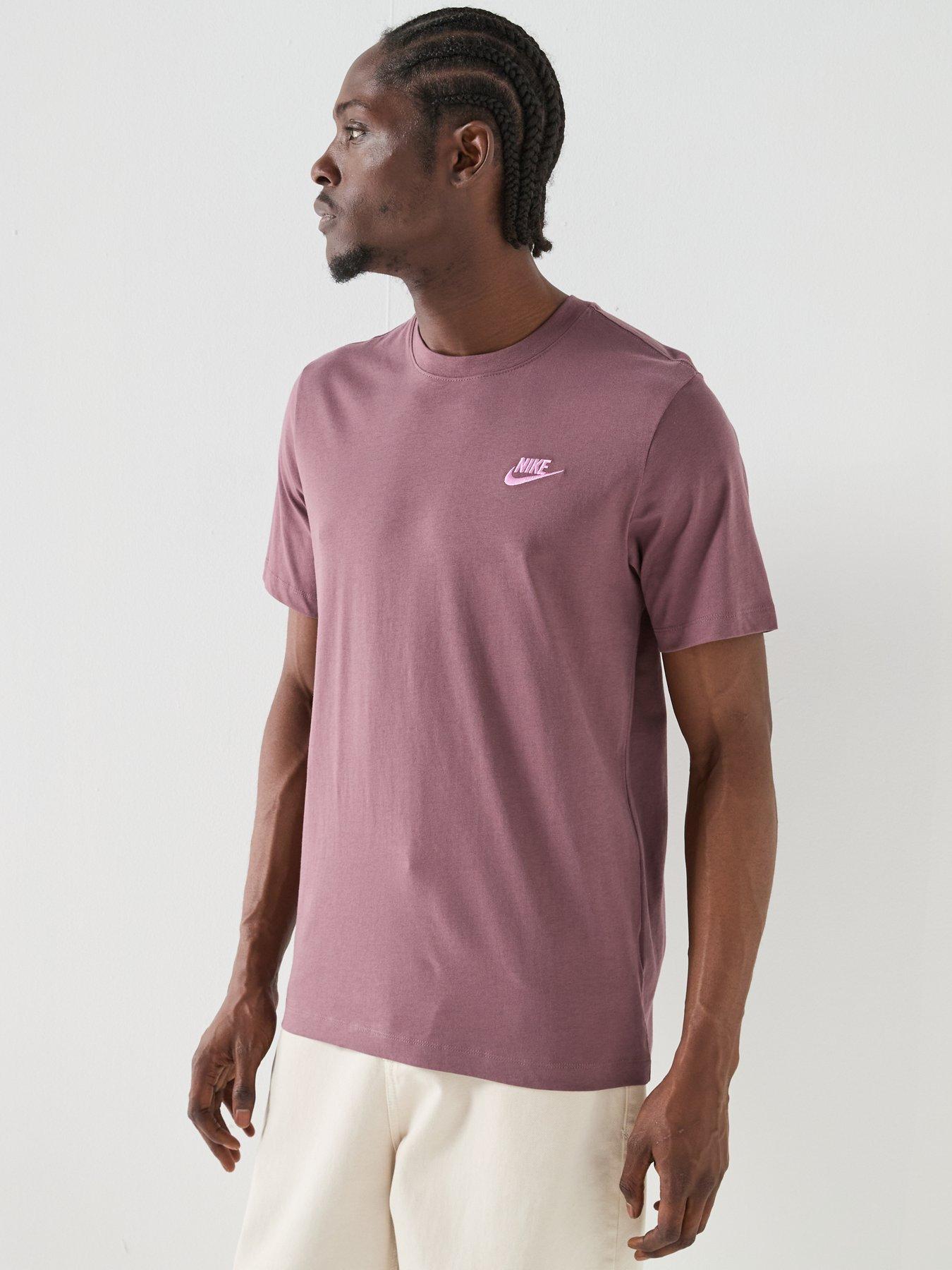 Image 5 of 6 of Nike Mens Sportswear Club T-Shirt - Purple