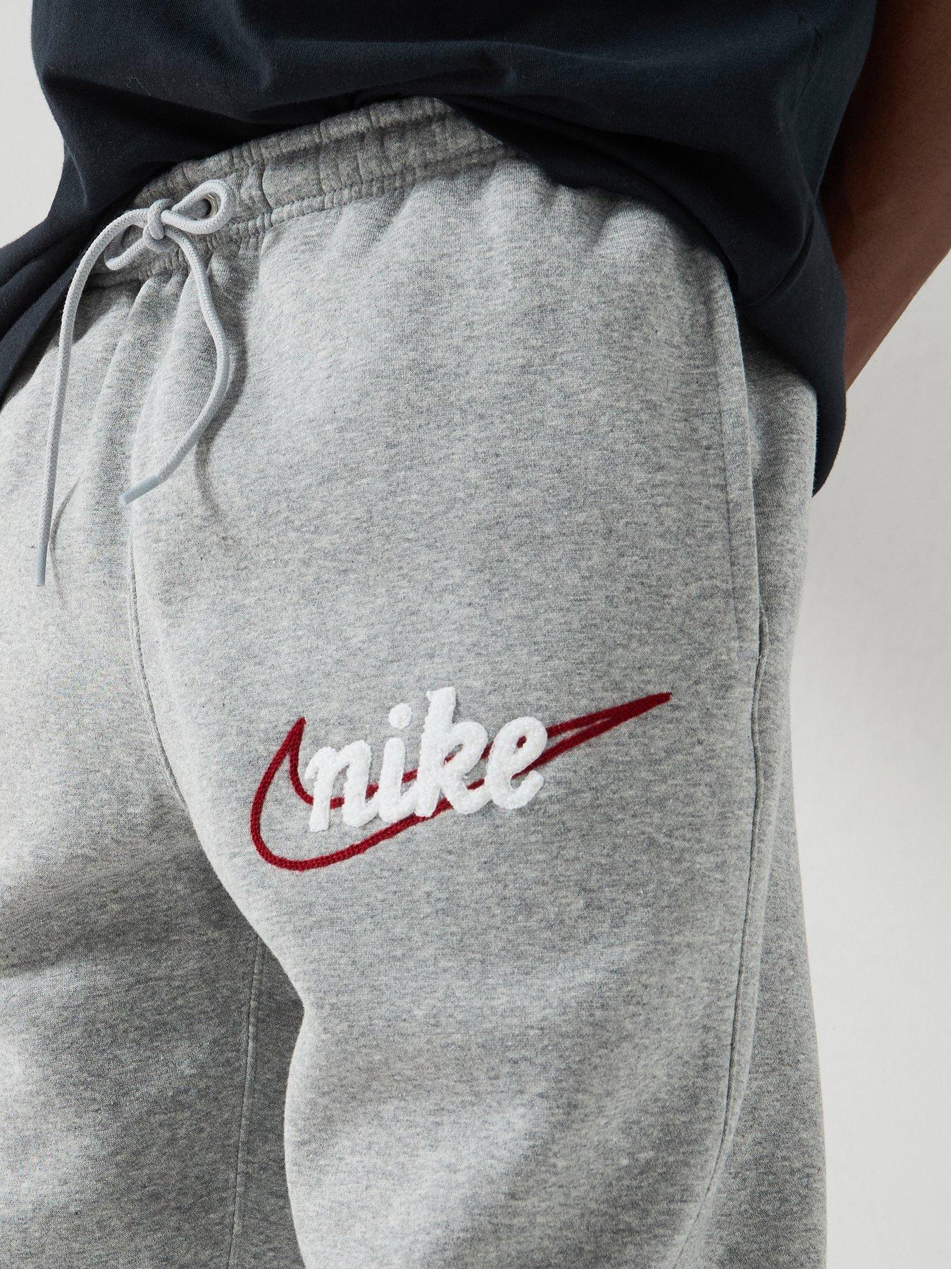 Image 4 of 5 of Nike Mens Club Joggers - Grey