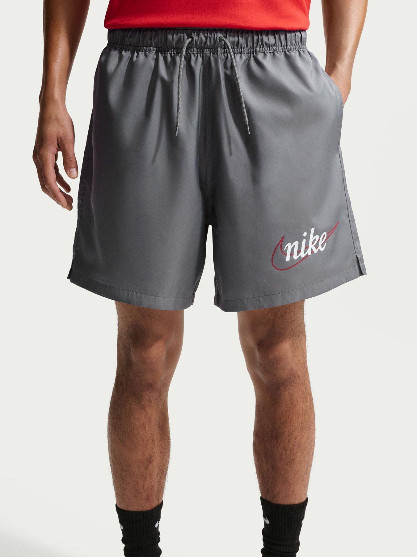 Nike Mens Club Woven Flow Shorts - Grey