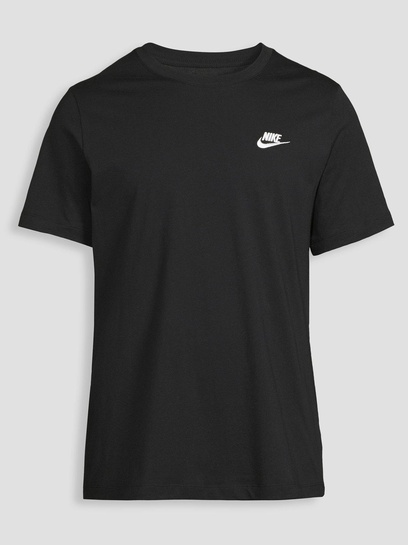 Image 5 of 5 of Nike Mens Sportswear Club T-Shirt - Black