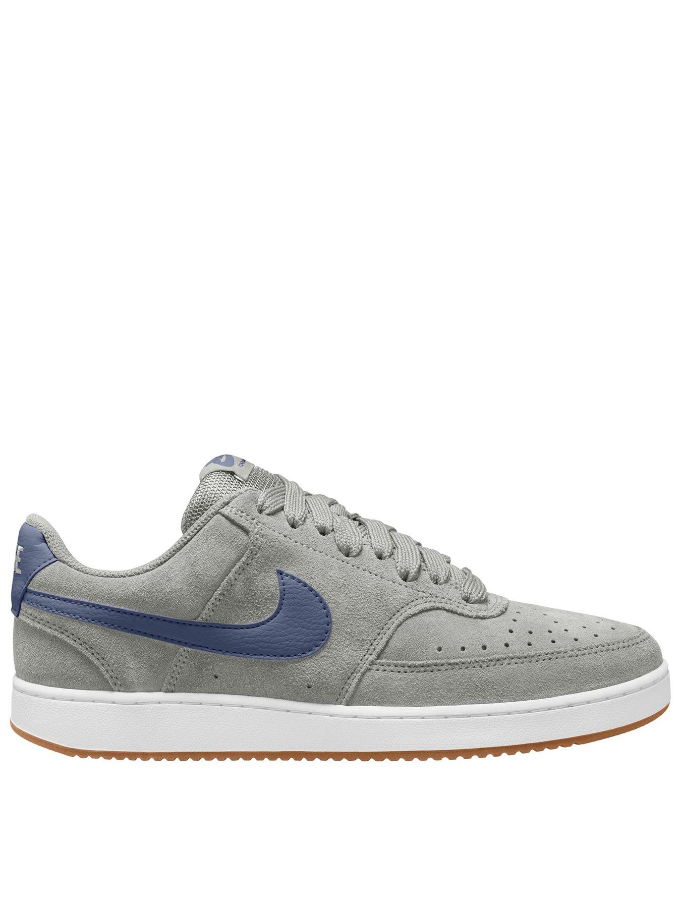 Nike Mens Court Vision Low Trainers - Black
