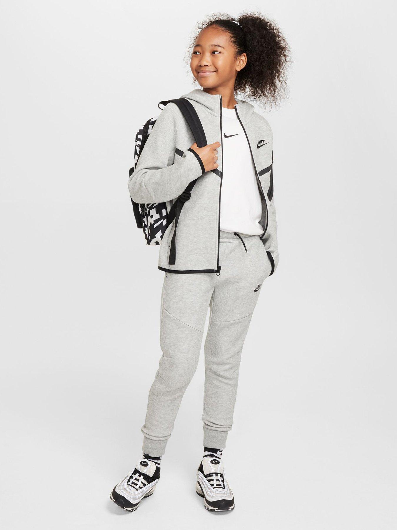 Image 3 of 5 of Nike Big Kids Tech Fleece Joggers - Grey