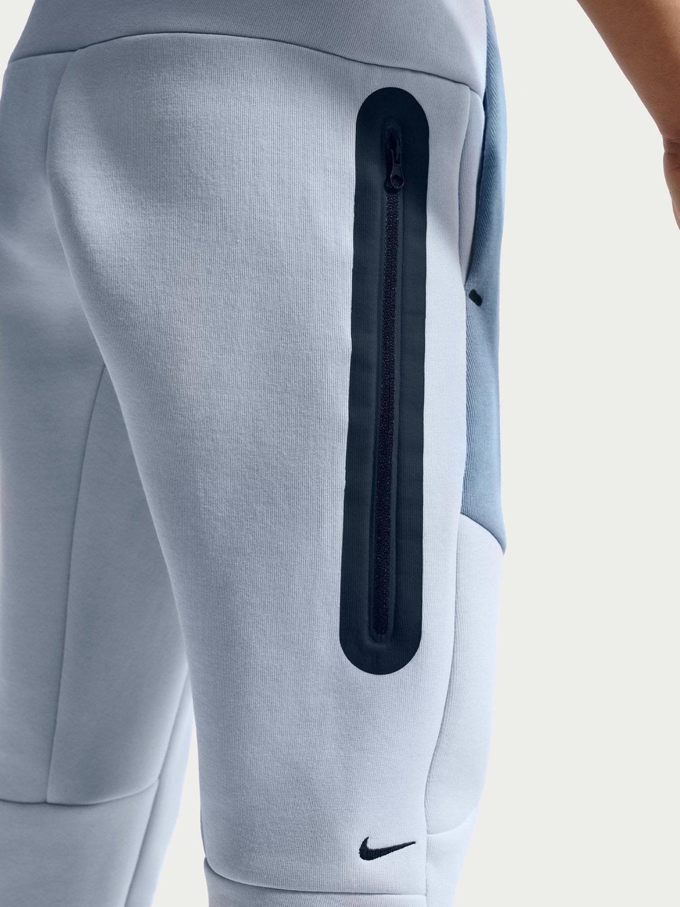 Image 5 of 5 of Nike Big Kids Tech Fleece Joggers - Blue