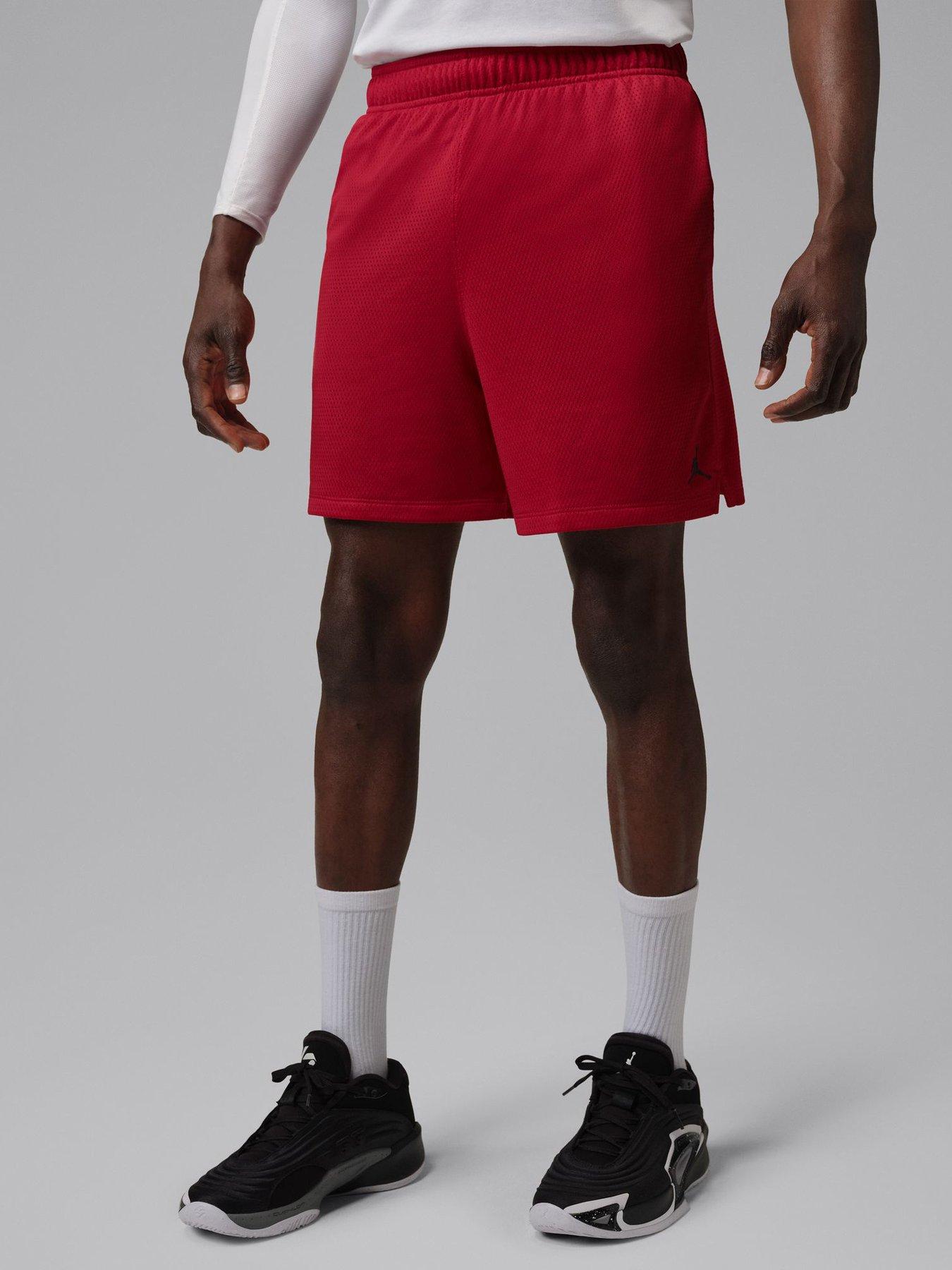 Jordan Nike Mens Dri-Fit Essential Shorts - Red