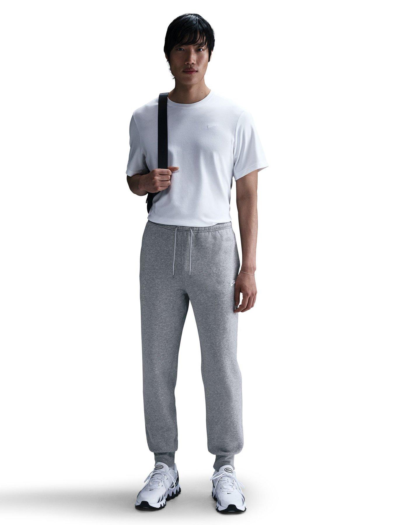 Image 3 of 5 of Nike Mens Club Joggers - Grey