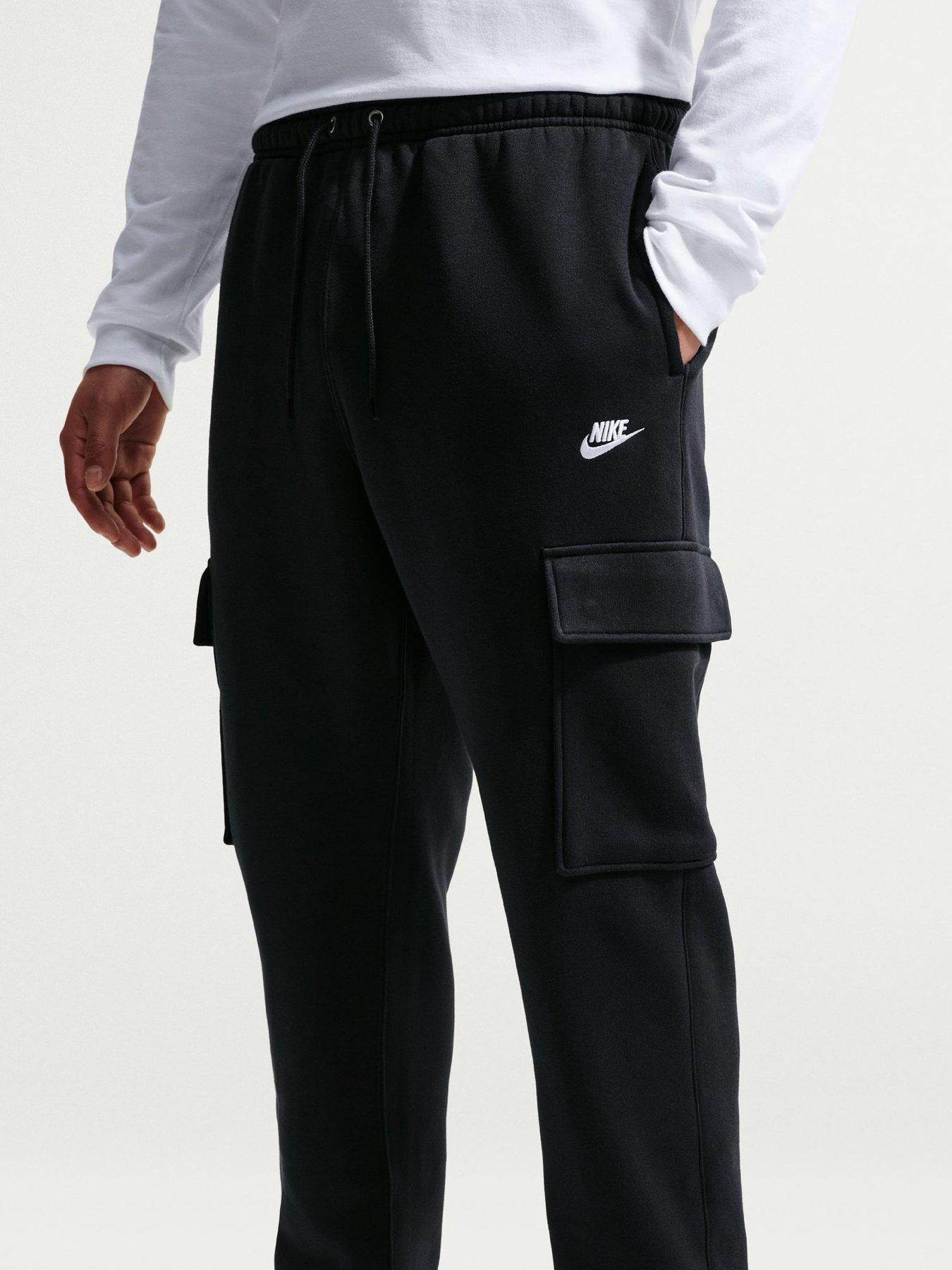 Nike Mens Club Cargo Pants - Black