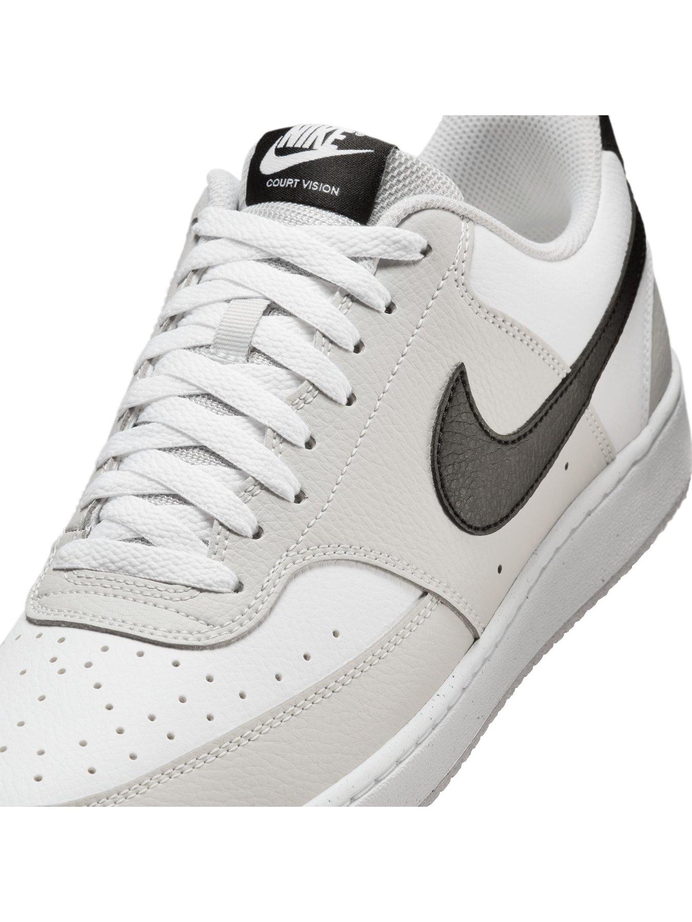 Image 6 of 8 of Nike Mens Court Vision Low Trainers - Grey