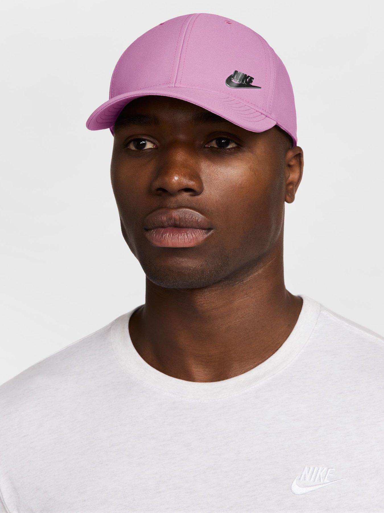Nike Mens Dri-Fit Club Structured Metal Logo Cap - Purple