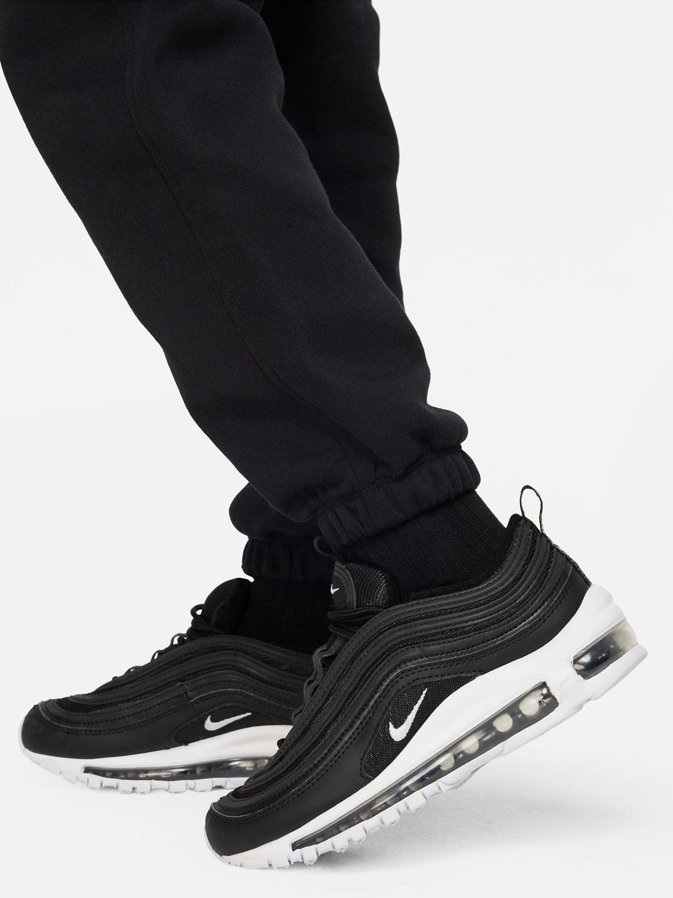 Image 5 of 6 of Nike Big Kids Sportswear Club Loose Pants - Black