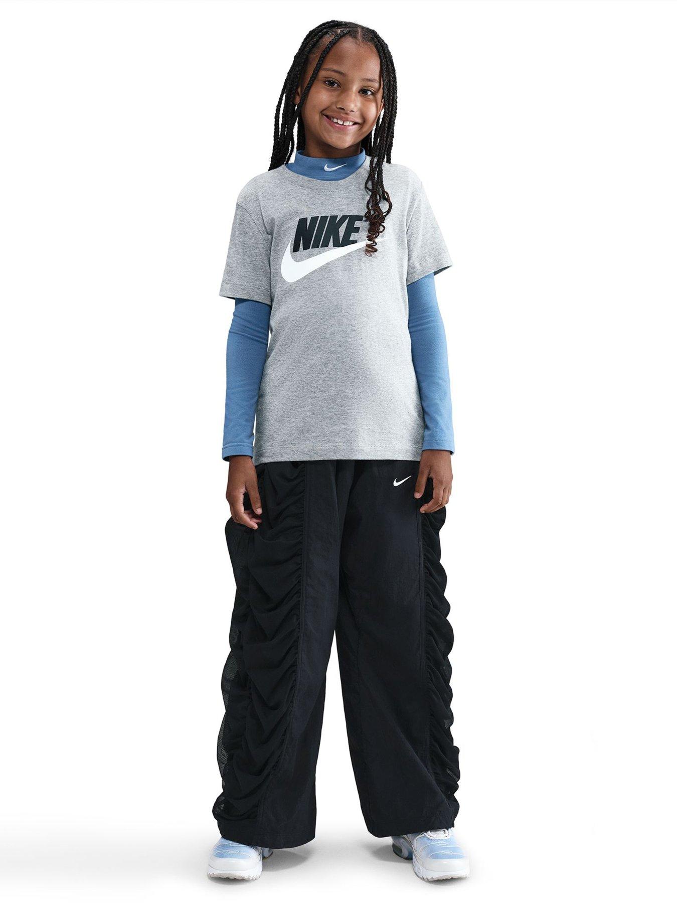 Nike Big Kids Sportswear Futura T-Shirt - Grey