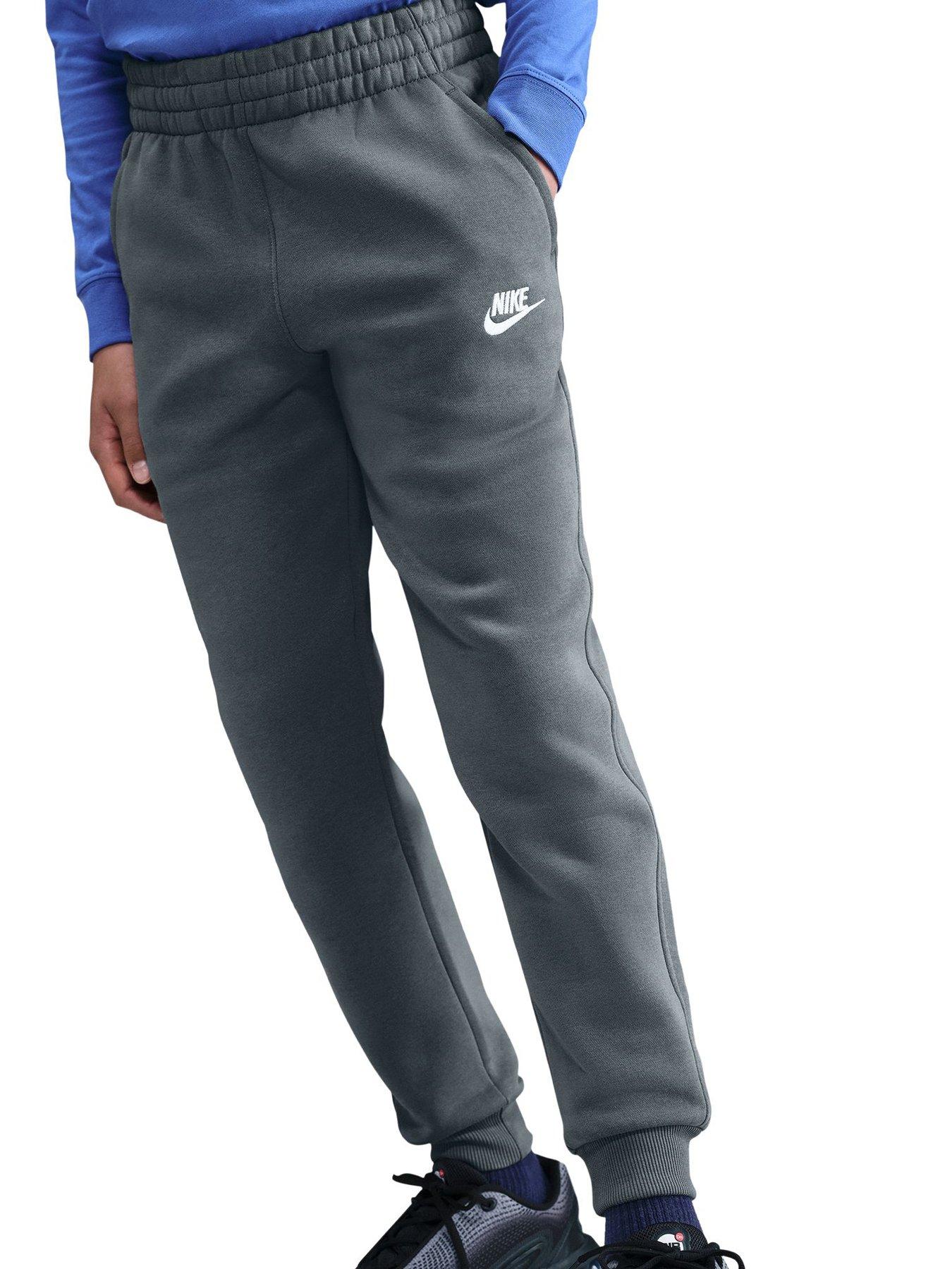 Image 4 of 7 of Nike Big Kids Sportswear Club Hooded Tracksuit - Black
