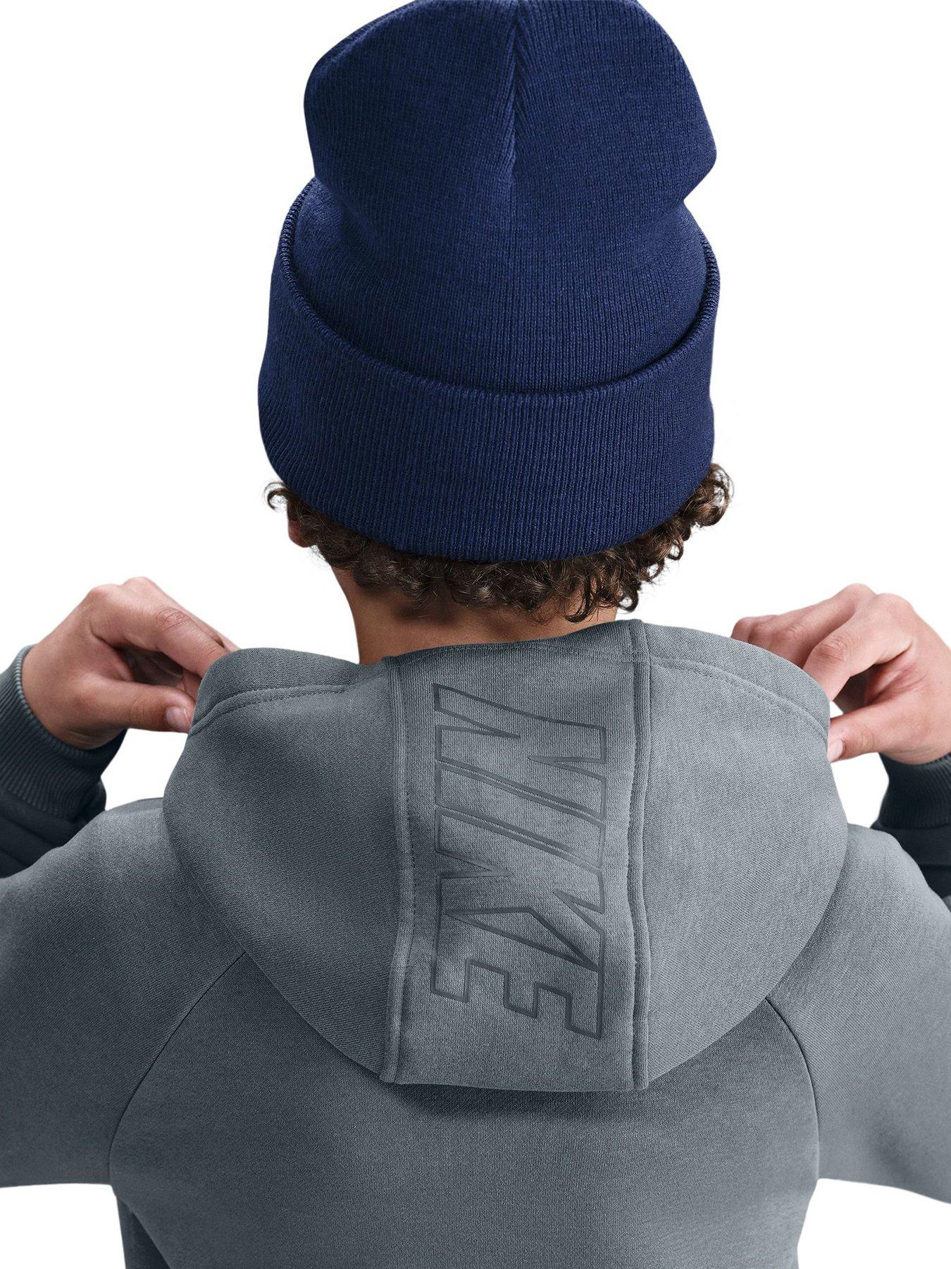 Image 7 of 7 of Nike Big Kids Sportswear Club Hooded Tracksuit - Black