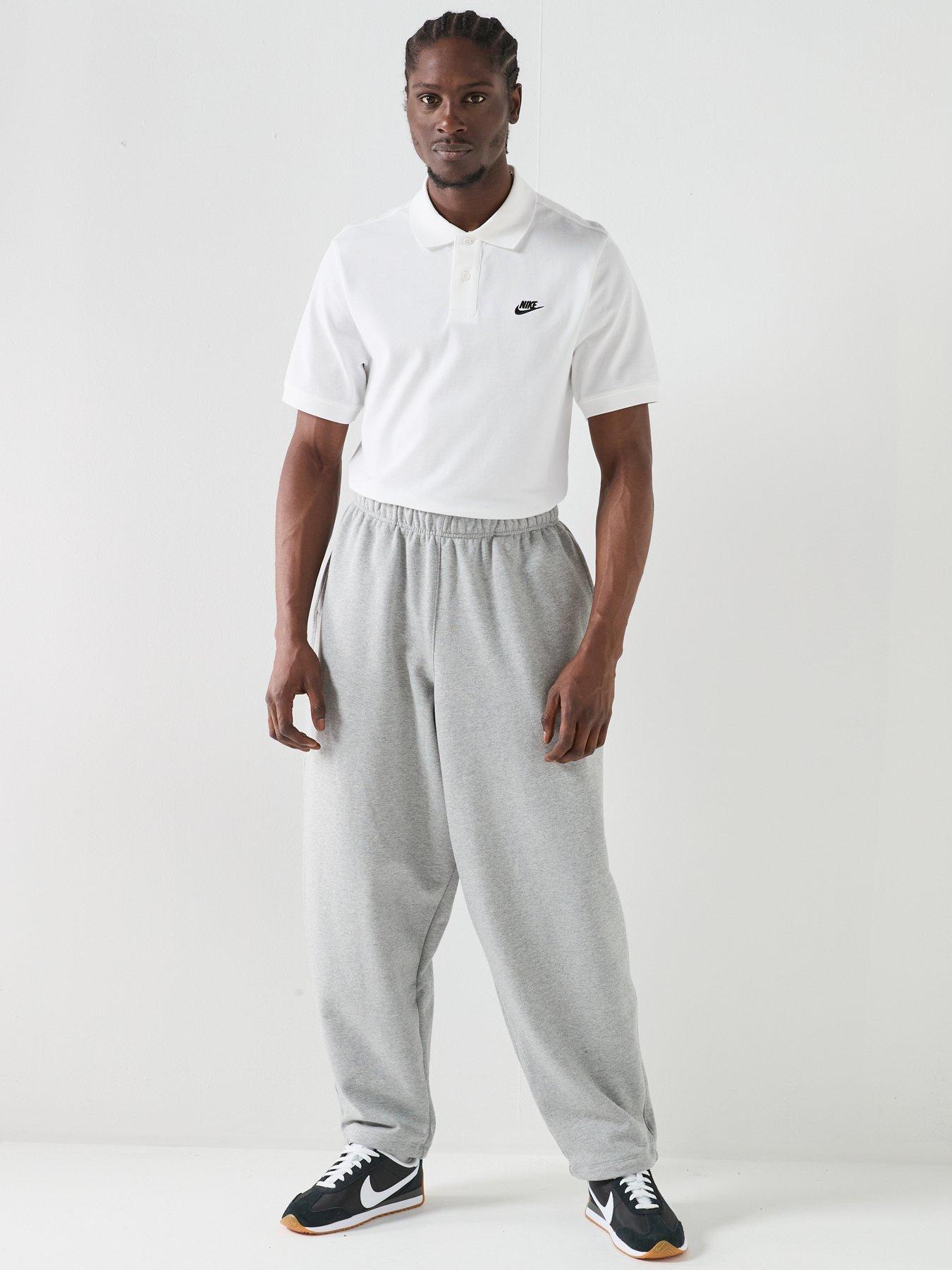 Image 6 of 6 of Nike Mens Club Short Sleeve Pique Polo Shirt - White