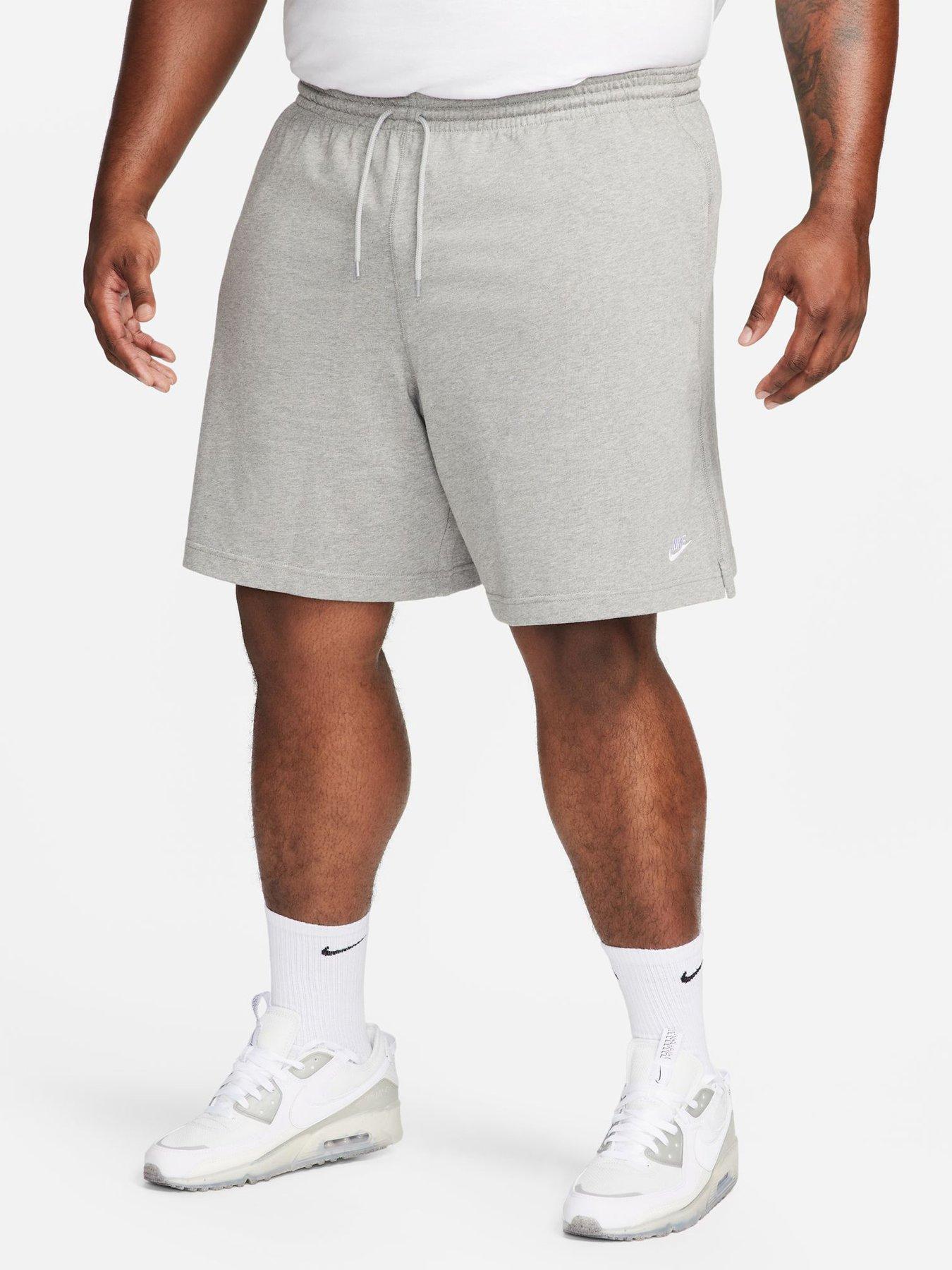 Nike Mens Club Knit Shorts - Grey