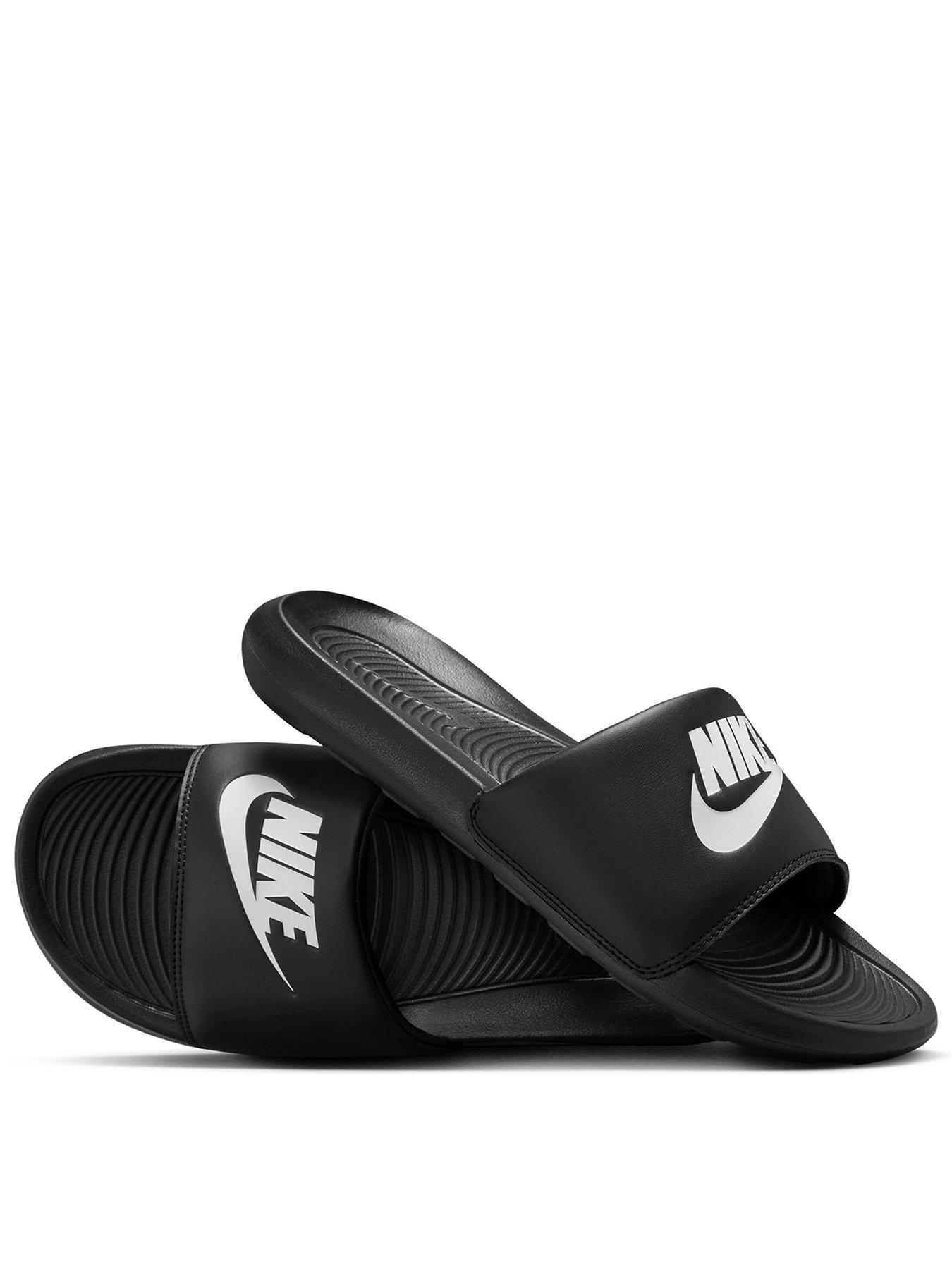Nike Men's Victori One Slides - Black