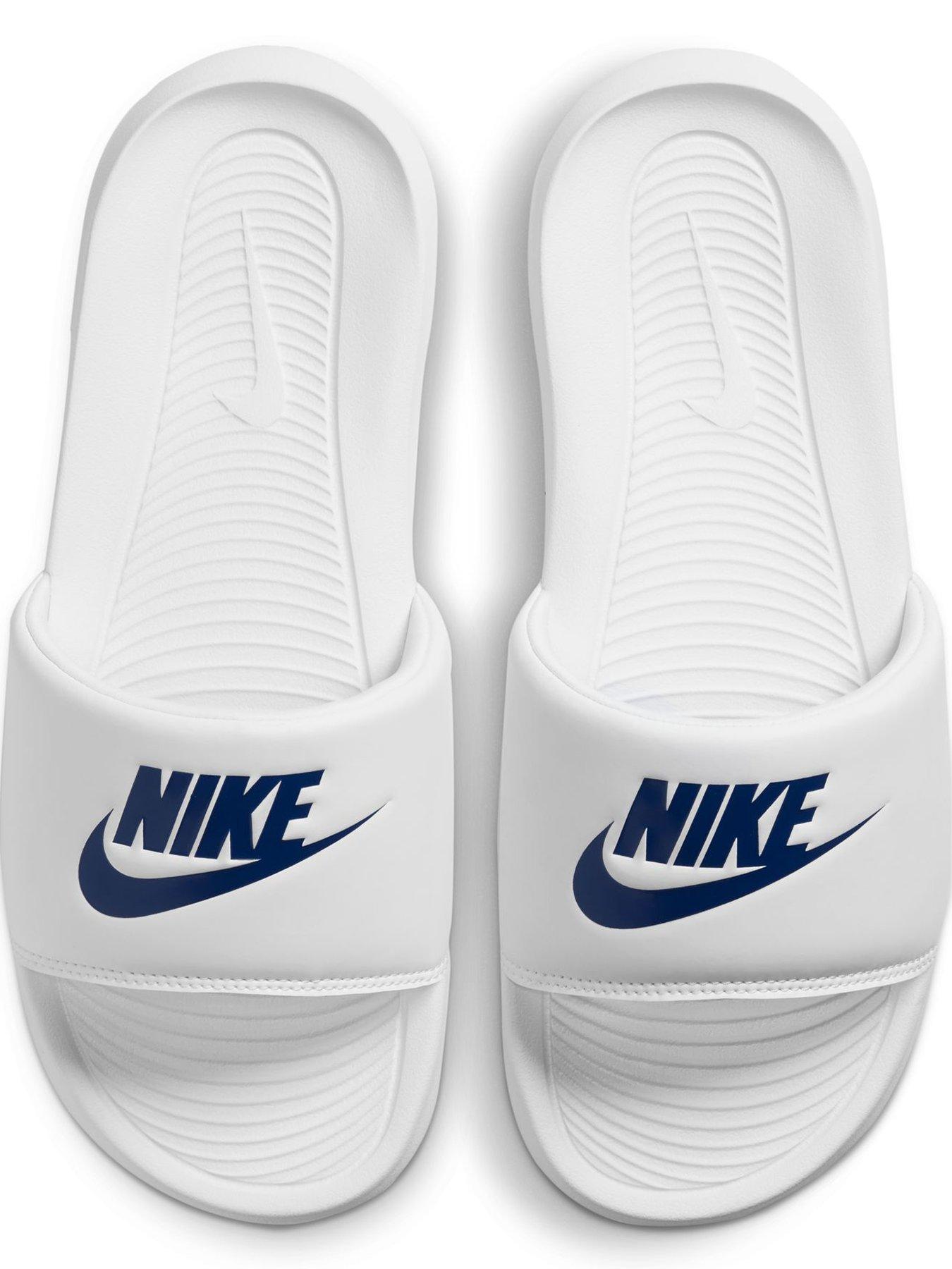 Image 2 of 5 of Nike Men's Victori One Slides - White