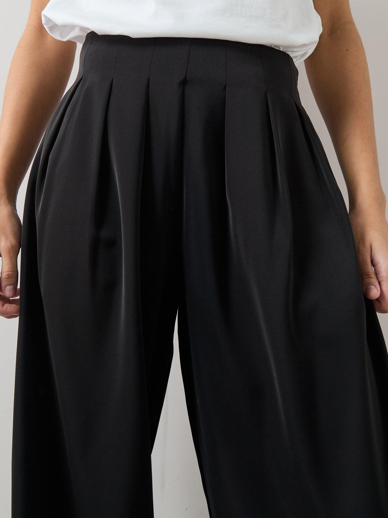 Image 5 of 6 of The Very Collection Cuffed Balloon Trousers - Black