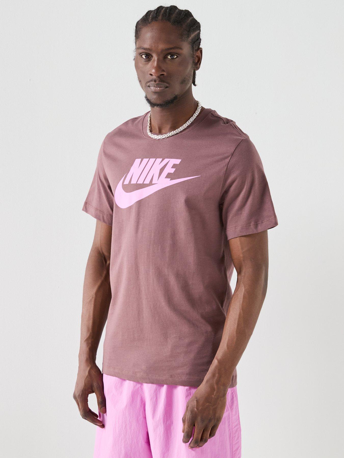 Image 1 of 7 of Nike Mens Sportswear Icon Futura T-Shirt - Purple