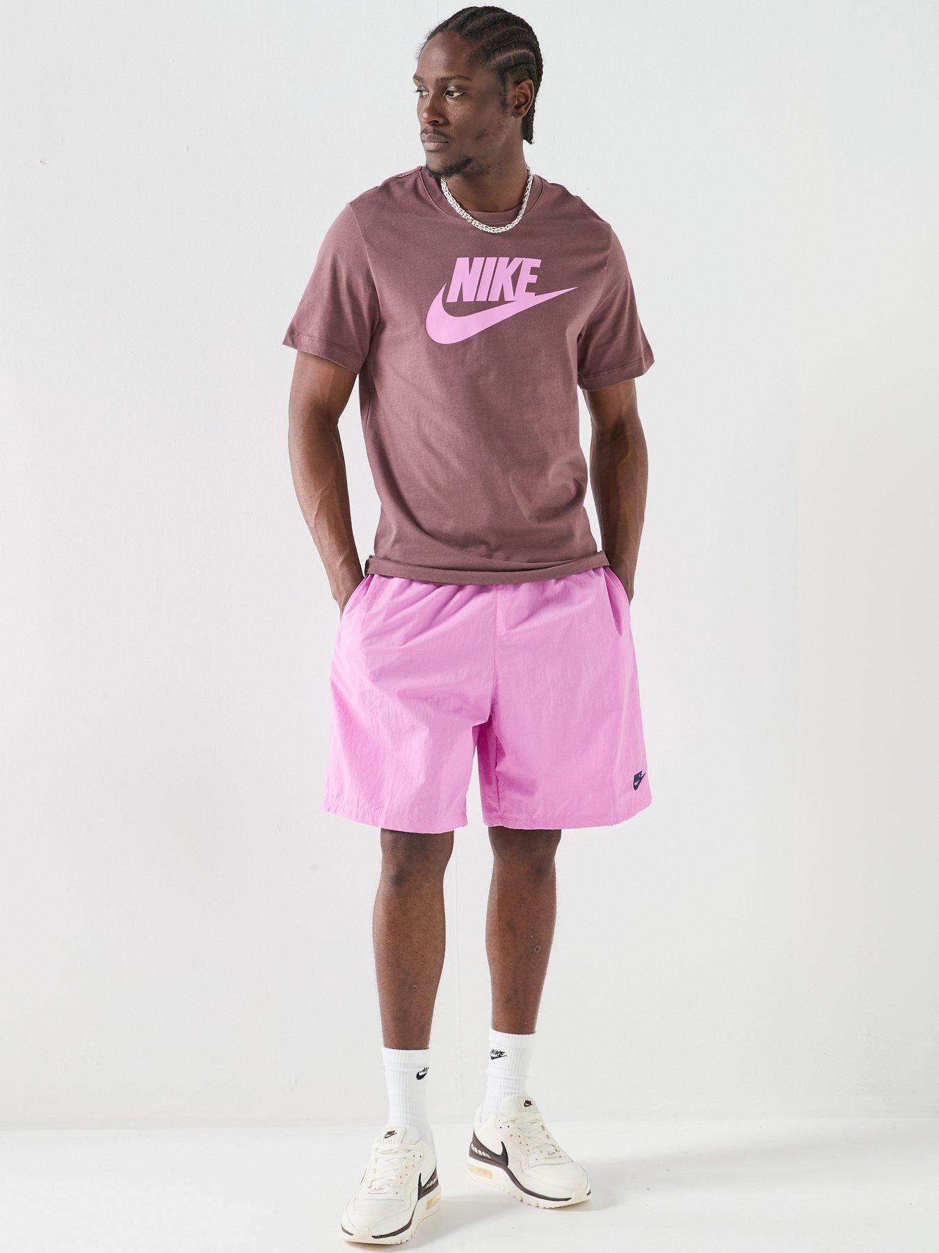 Image 3 of 7 of Nike Mens Sportswear Icon Futura T-Shirt - Purple