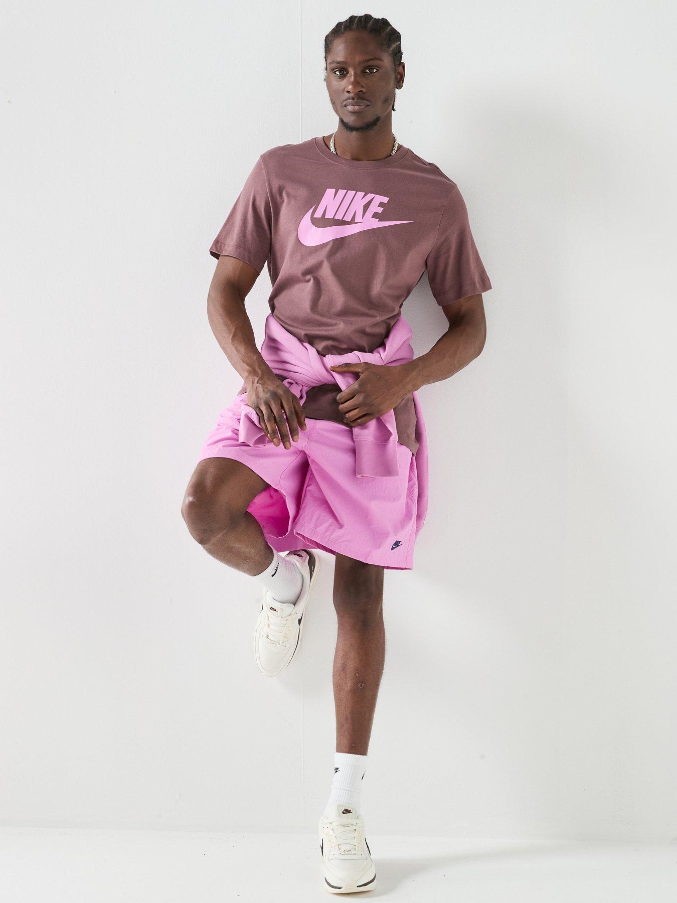 Image 5 of 7 of Nike Mens Sportswear Icon Futura T-Shirt - Purple
