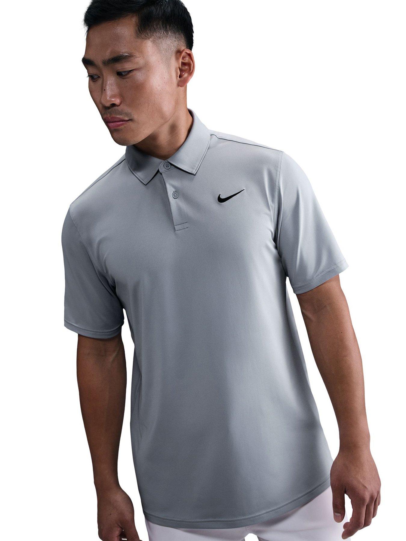 Nike Mens Golf Victory Polo Shirt - Grey