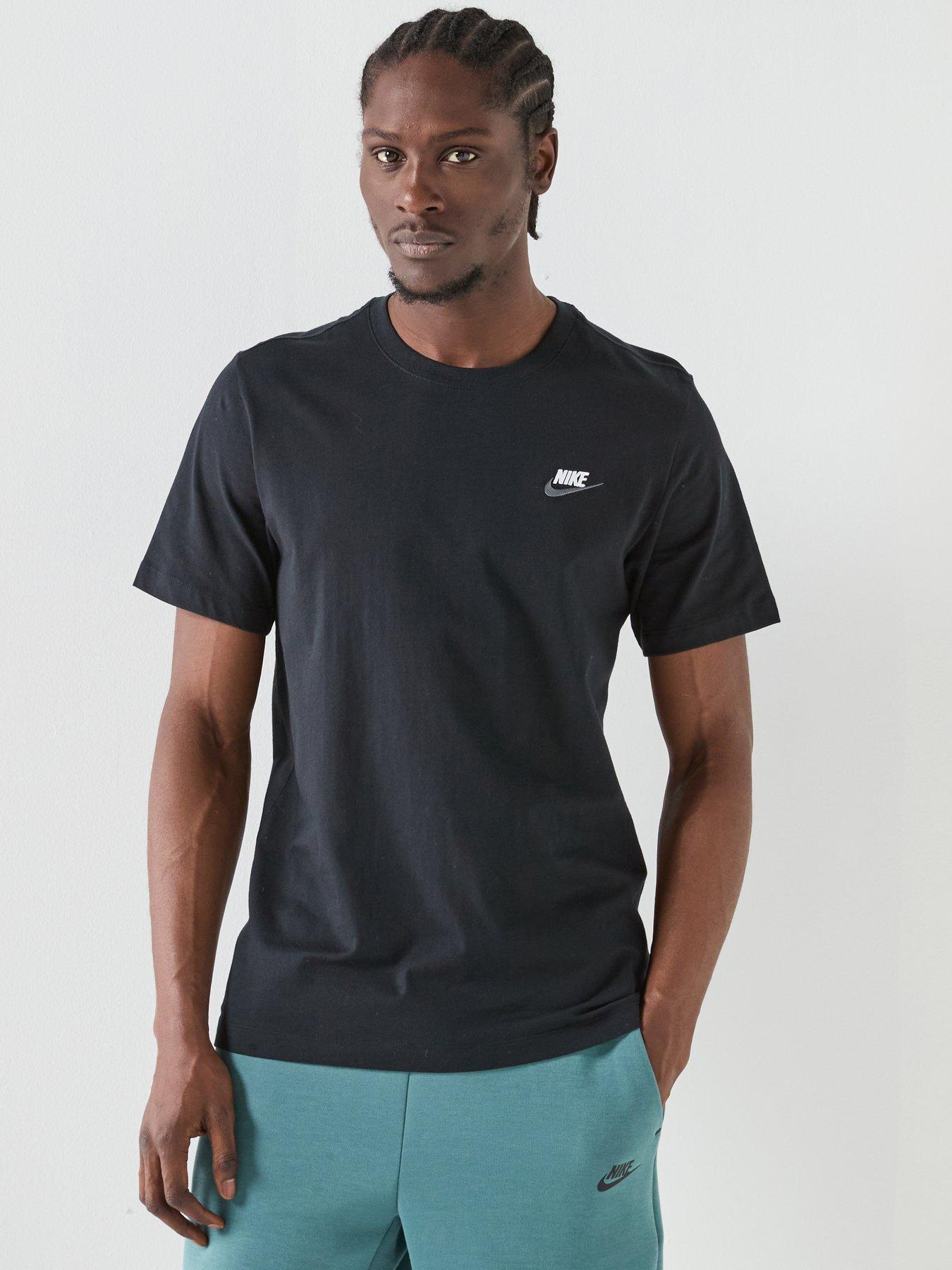 Nike Mens Club T- Shirt - Black