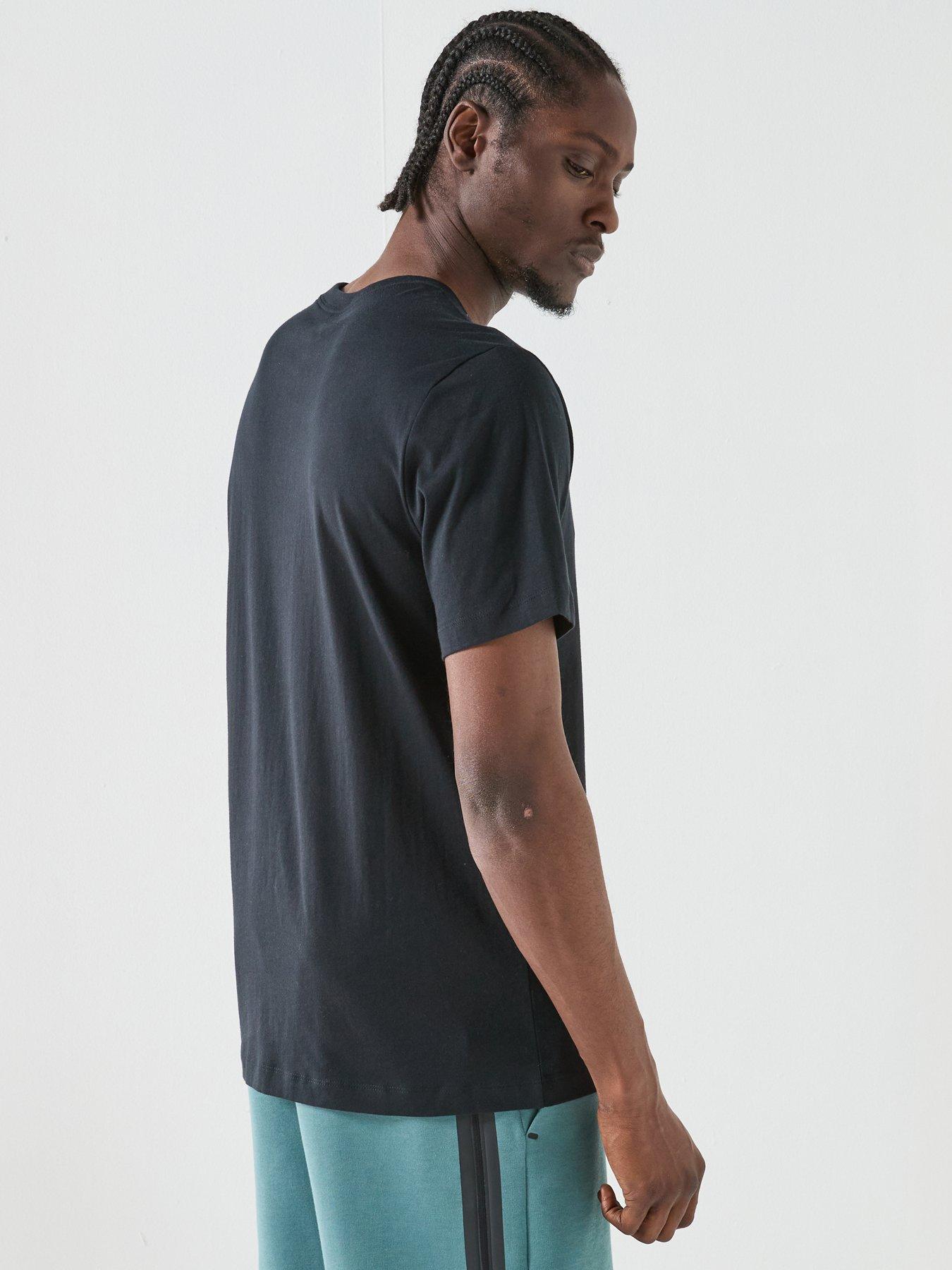 Image 2 of 6 of Nike Mens Club T- Shirt&nbsp;- Black