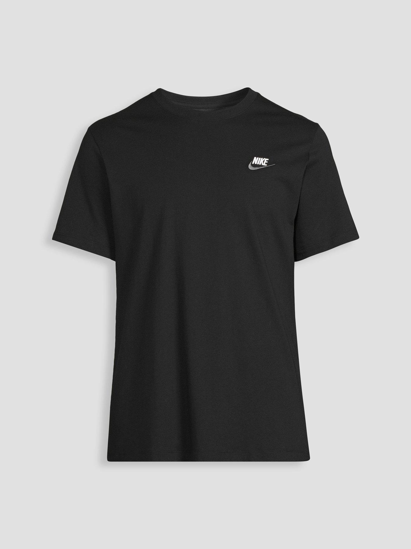 Image 6 of 6 of Nike Mens Club T- Shirt&nbsp;- Black