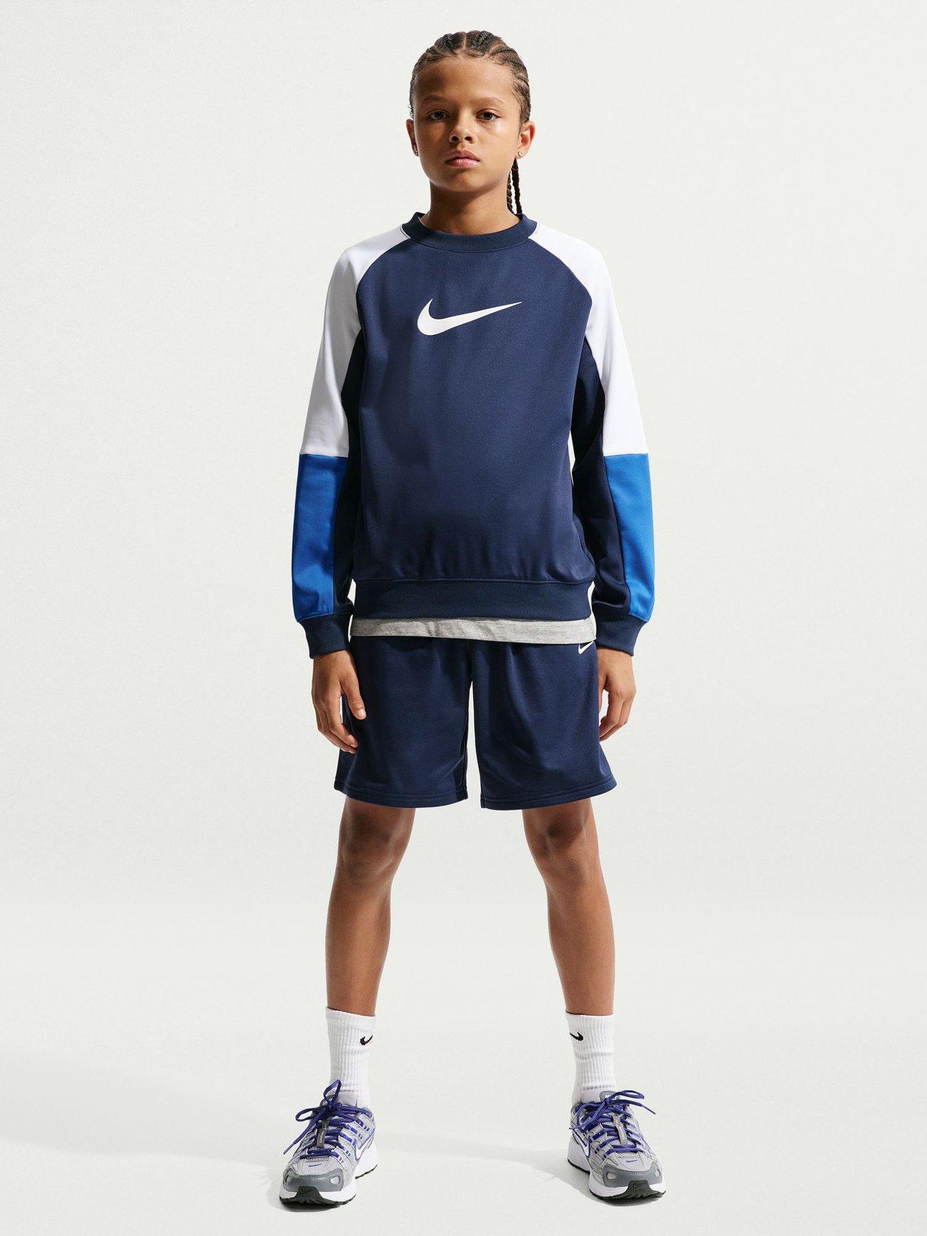 Nike Big Kids Sportswear & Tracksuit Crew - Navy