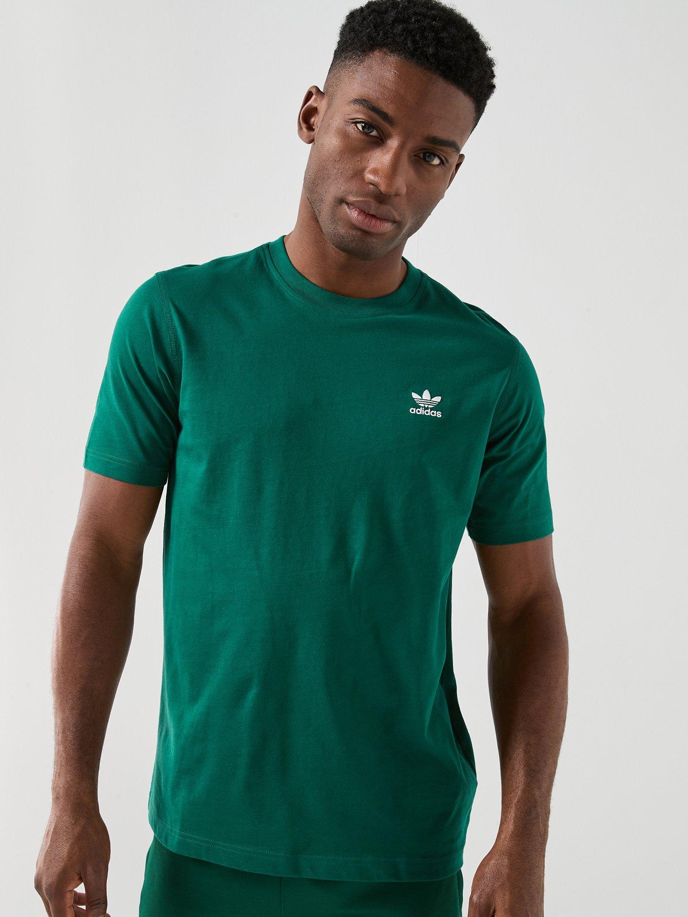 adidas Originals Men's Trefoil Essentials Tee - Green