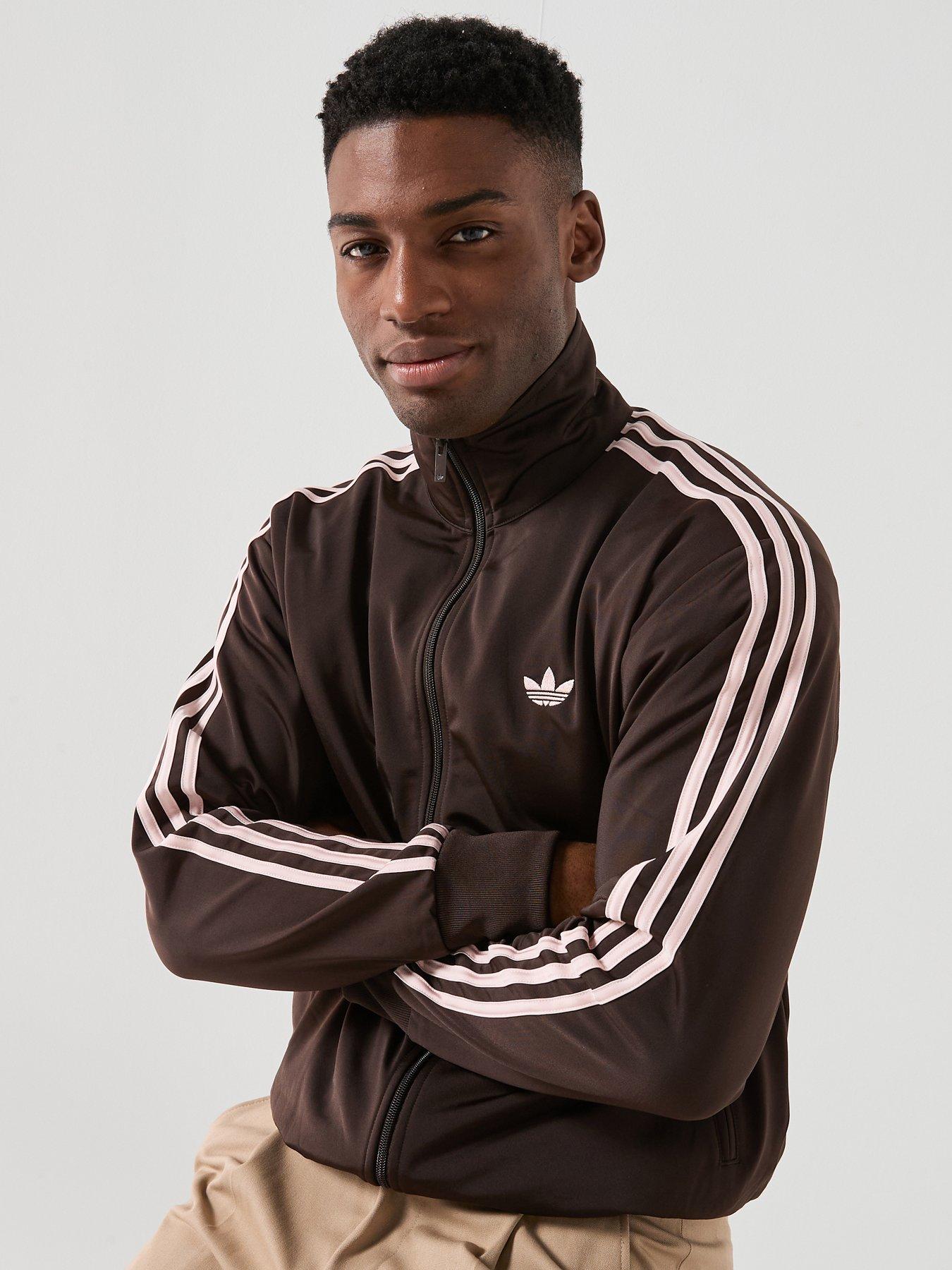 adidas Originals Men's Firebird Track Top - Brown | Very