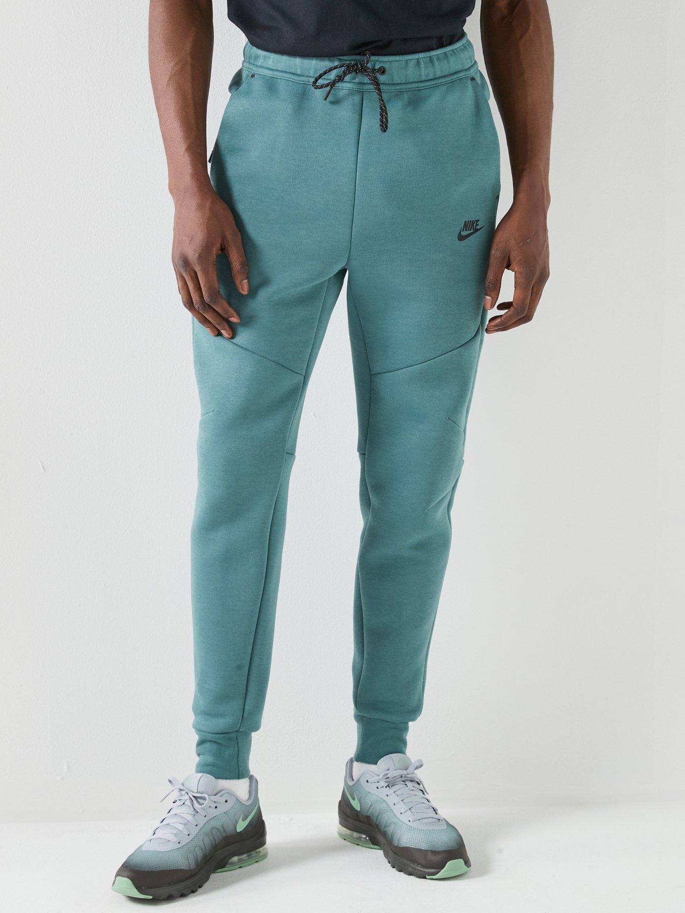 Image 1 of 6 of Nike Mens Tech Fleece Joggers - Green