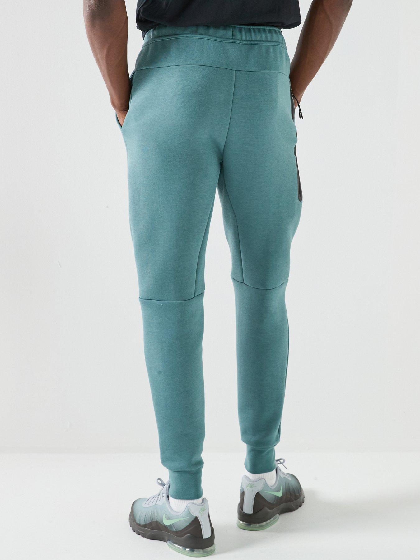 Image 2 of 6 of Nike Mens Tech Fleece Joggers - Green