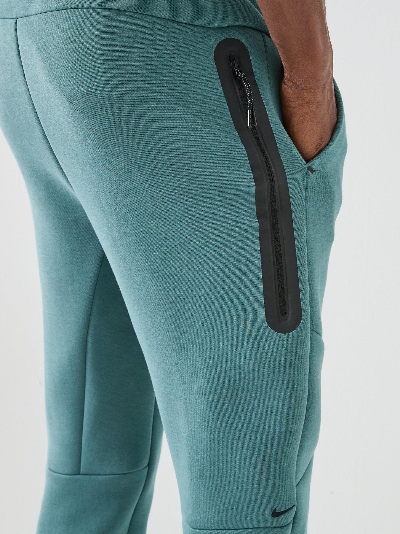 Image 5 of 6 of Nike Mens Tech Fleece Joggers - Green