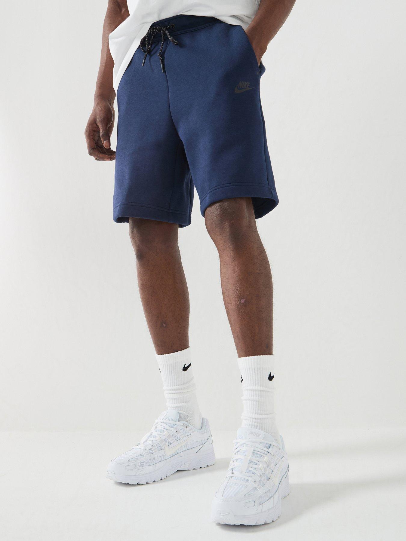 Nike Mens Tech Fleece Shorts - Blue