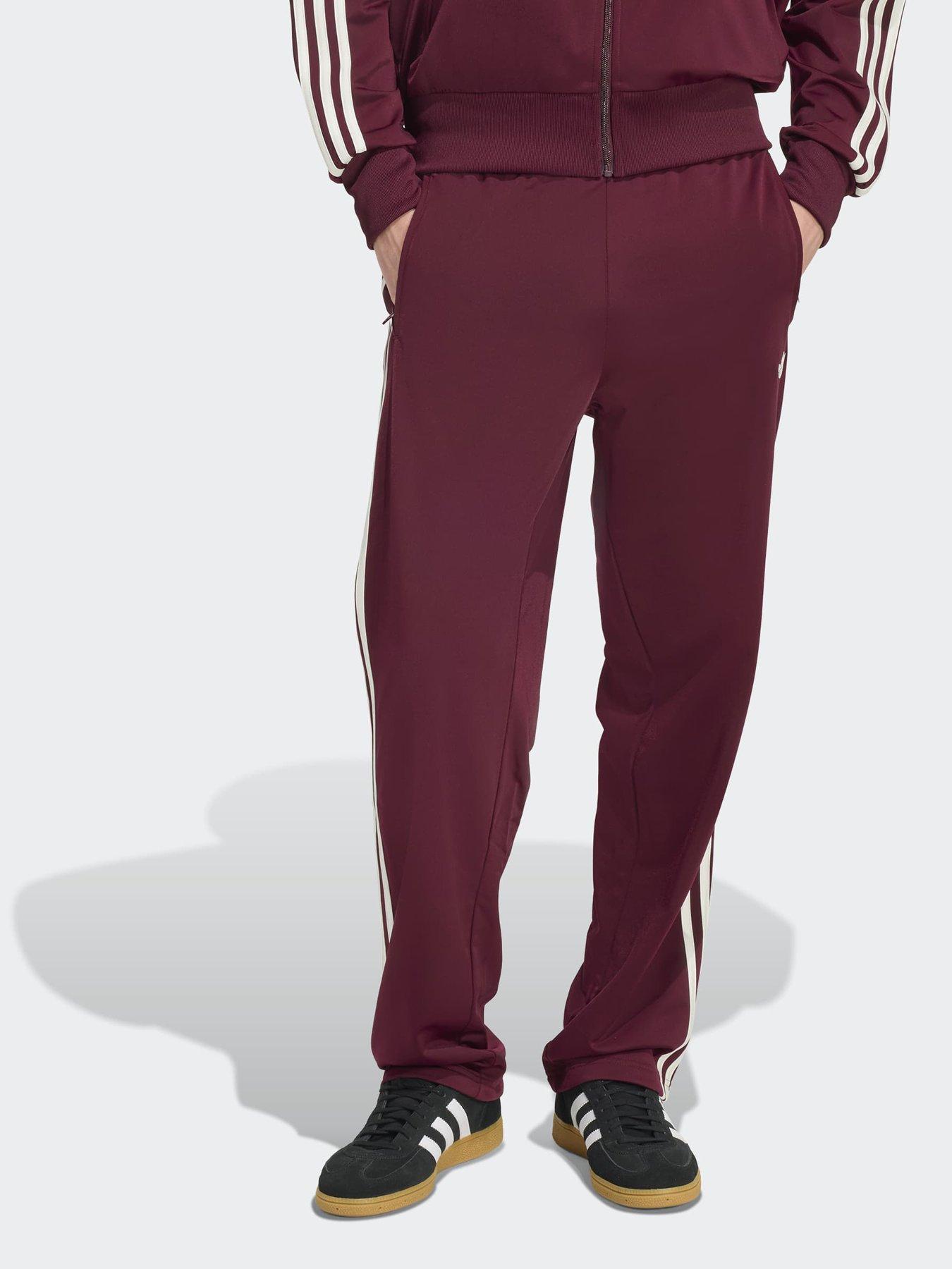 adidas Originals Men's Firebird Tracksuit Pants - Red