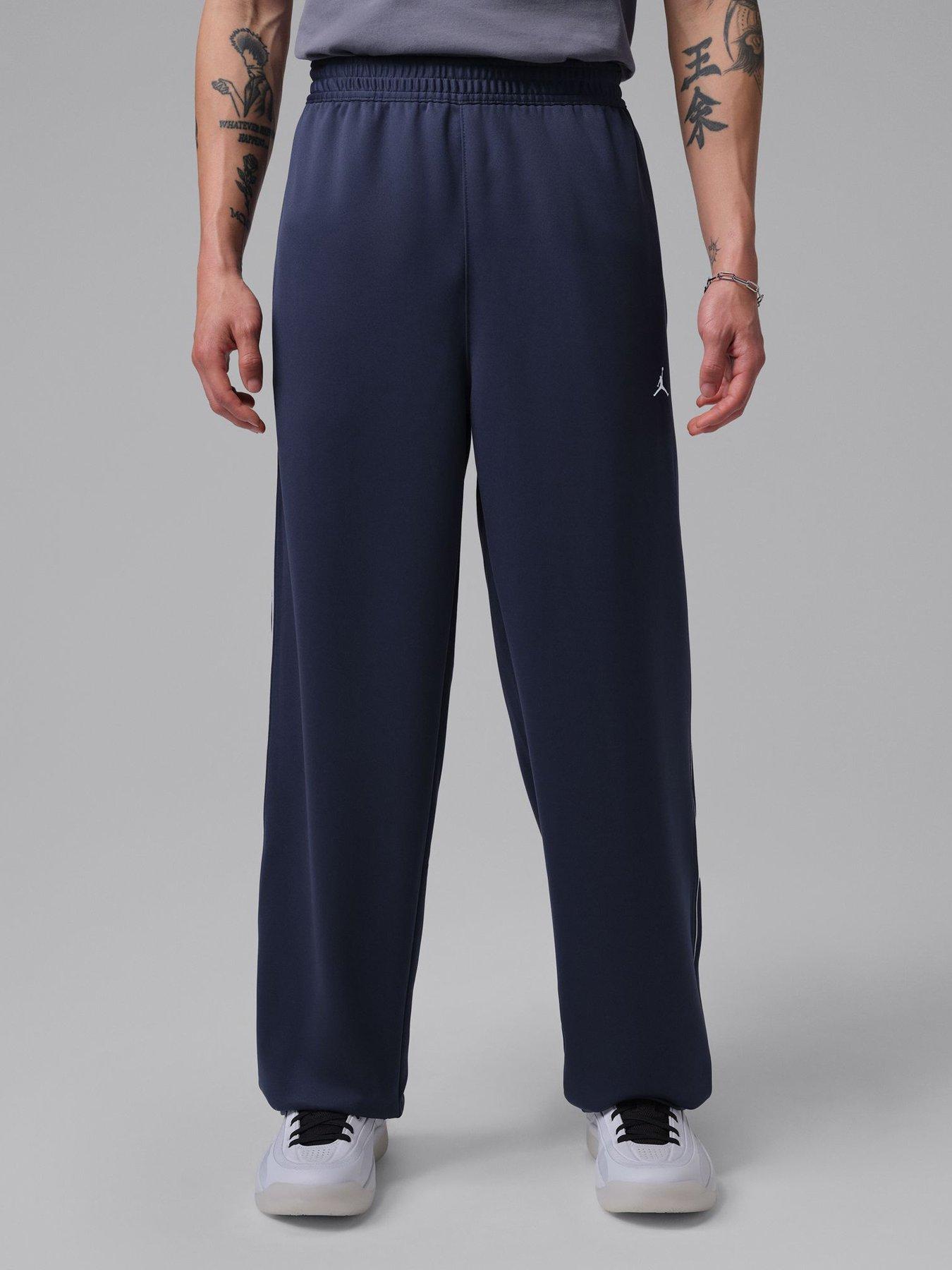 Jordan Nike Mens Sport Track Pants, Midnight Navy/White/White, Size 2Xl, Men
