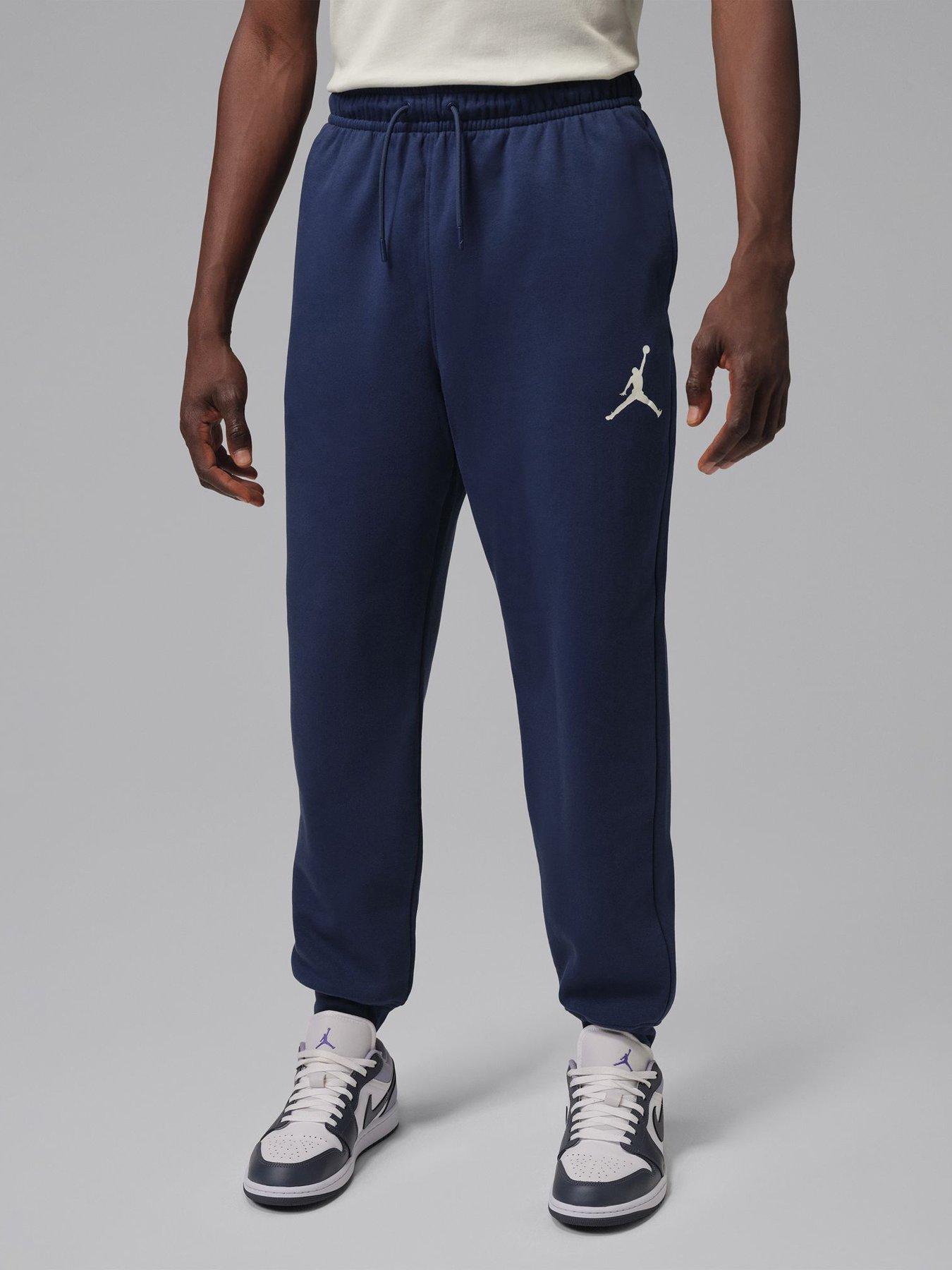 Jordan Nike Mens Jumpman Fleece Pants - Blue | Very