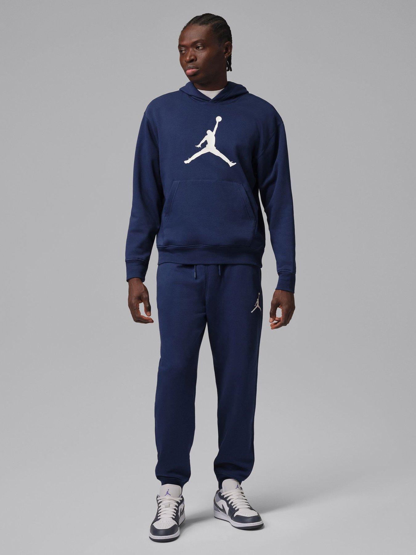 Jordan Nike Mens Jumpman Fleece Pants - Blue | Very