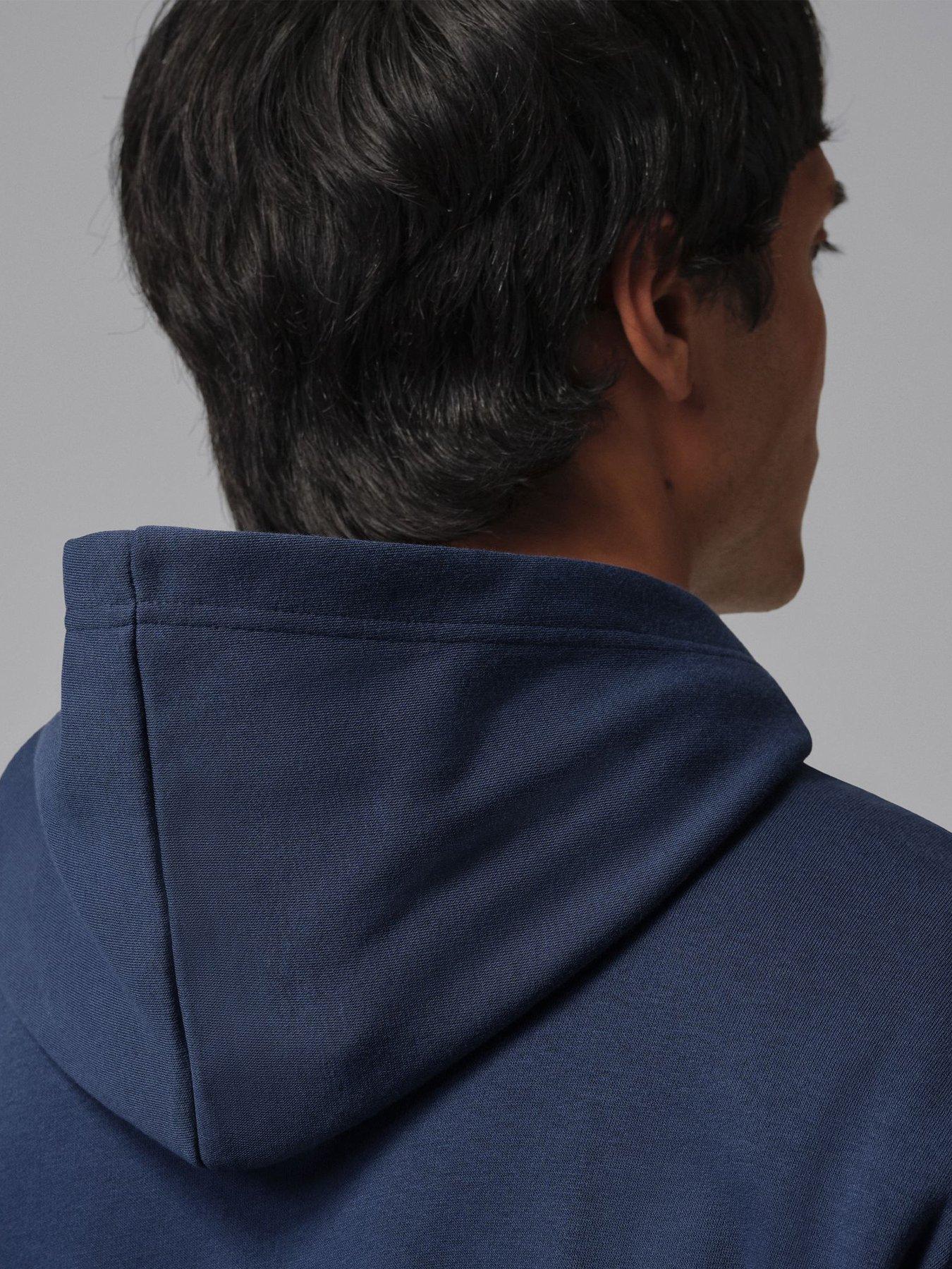 Image 6 of 6 of Jordan Nike Mens Jumpman Fleece Pullover Hoodie - Blue