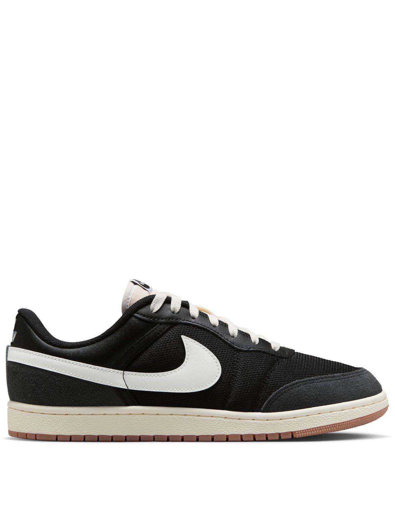 Jordan Nike Mens Skyline Low Shoes, Black/Summit White-Anthracite, Size 7, Men