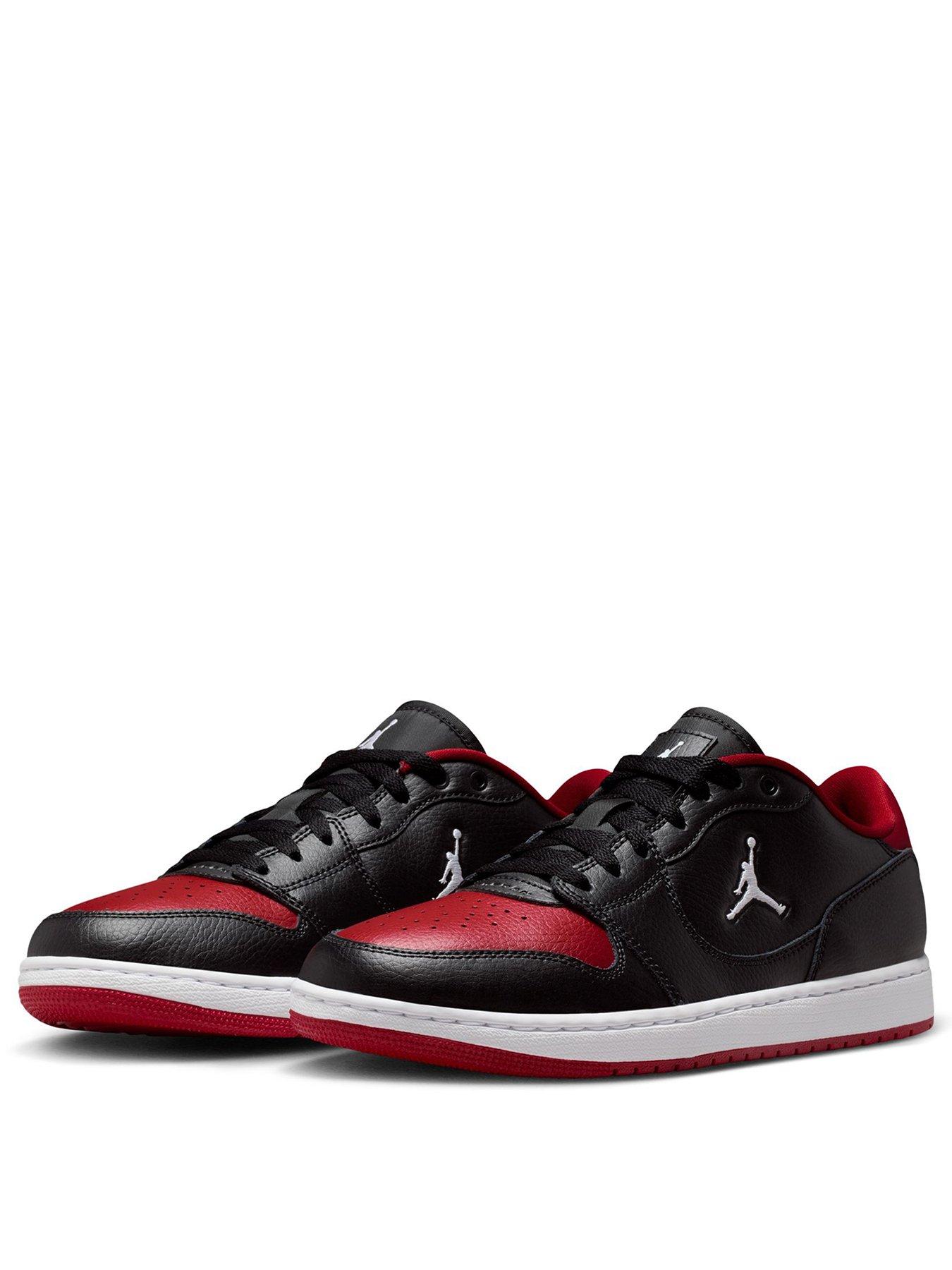 Jordan Nike Mens Access Court Low Shoes - Black | Very