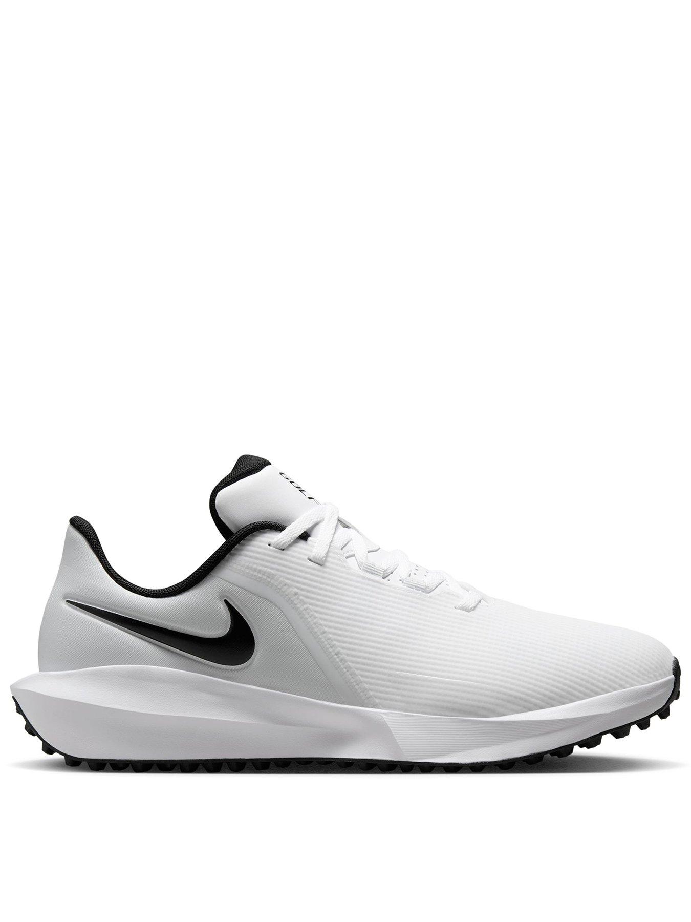 Image 1 of 6 of Nike Mens Golf Infinity Golf Shoes - White