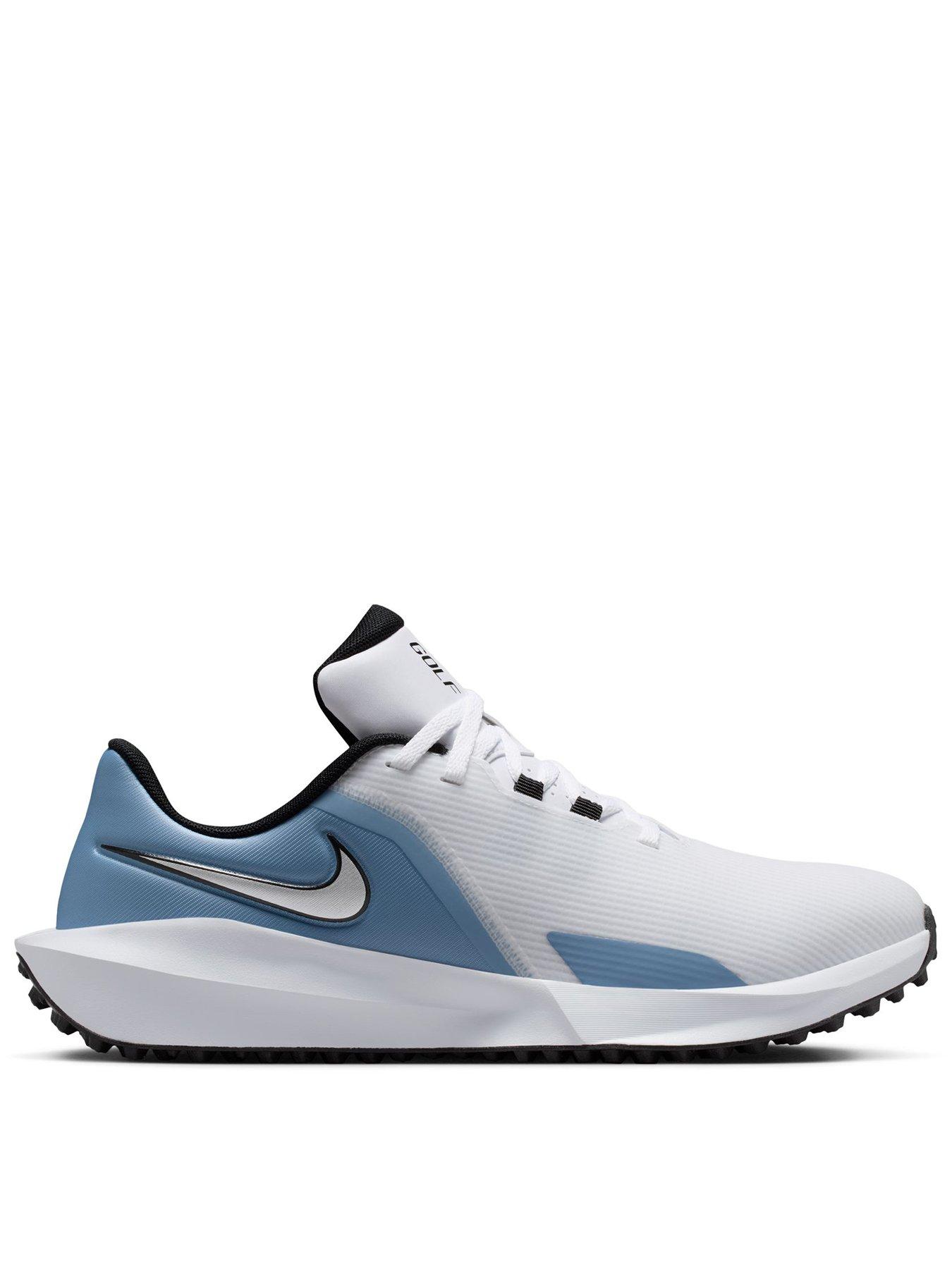 Nike Mens Golf Infinity Golf Trainers - White/Blue