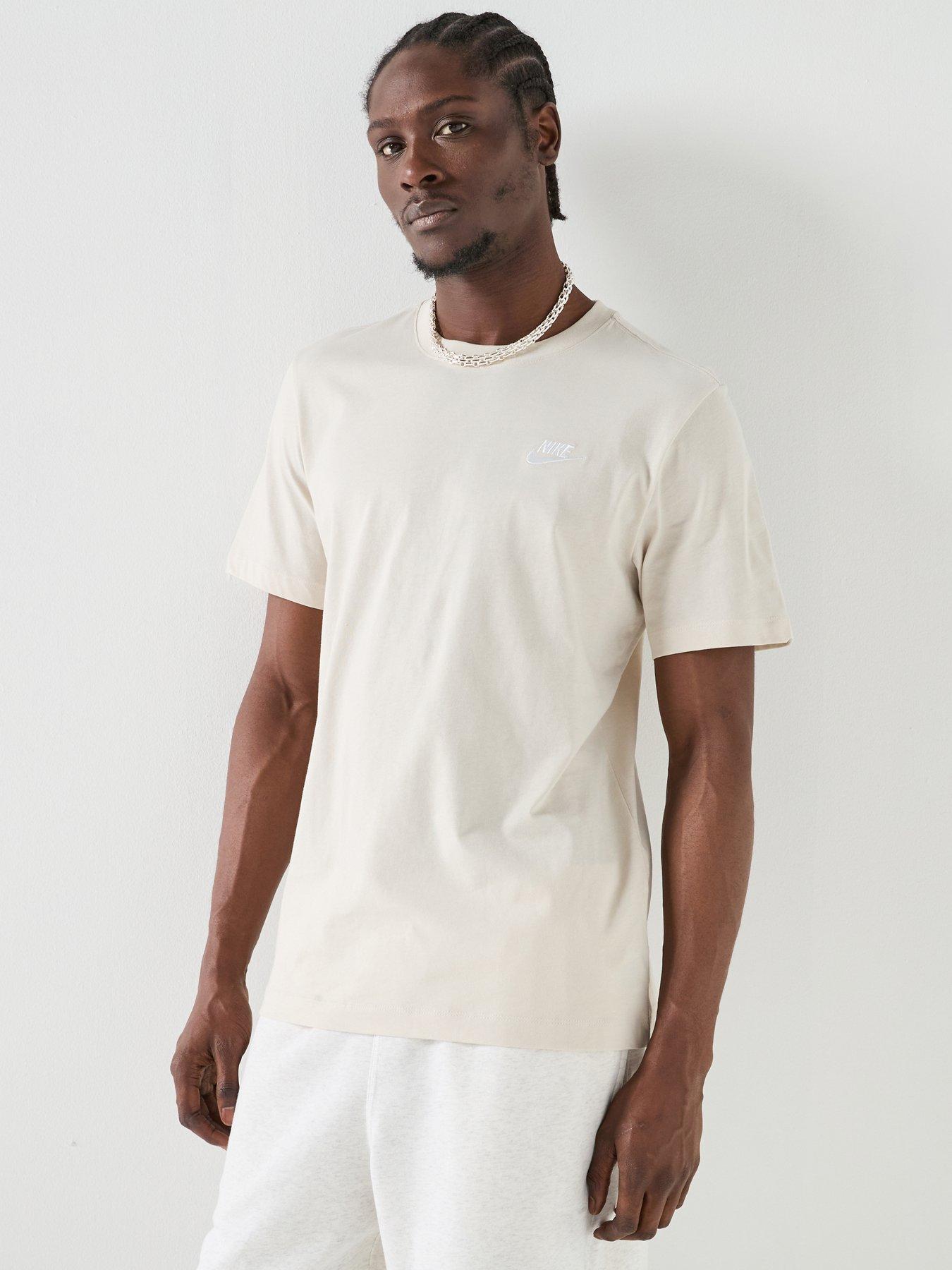Nike Mens Sportswear Club T-Shirt - White