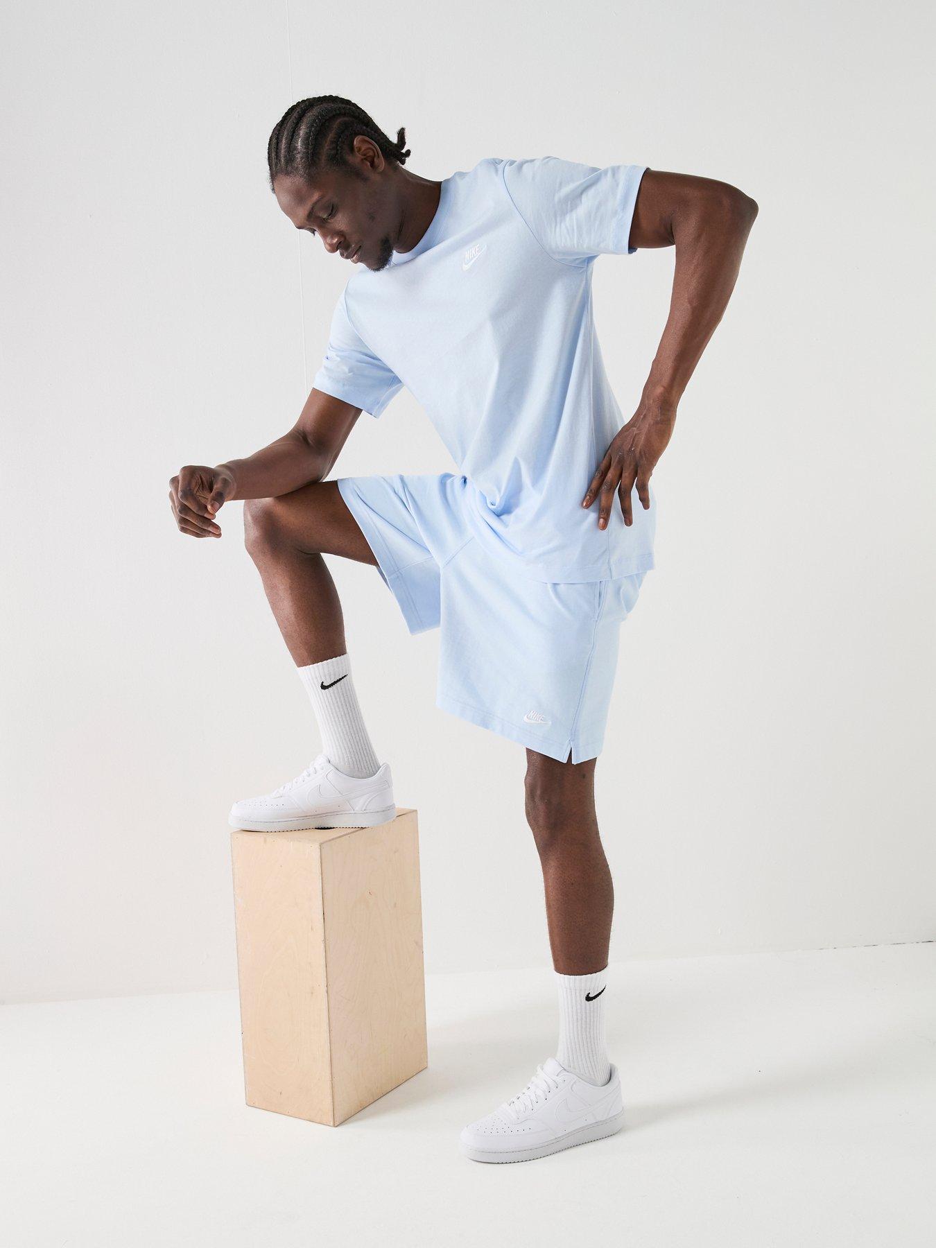 Image 3 of 7 of Nike Mens Sportswear Club T-Shirt - Blue